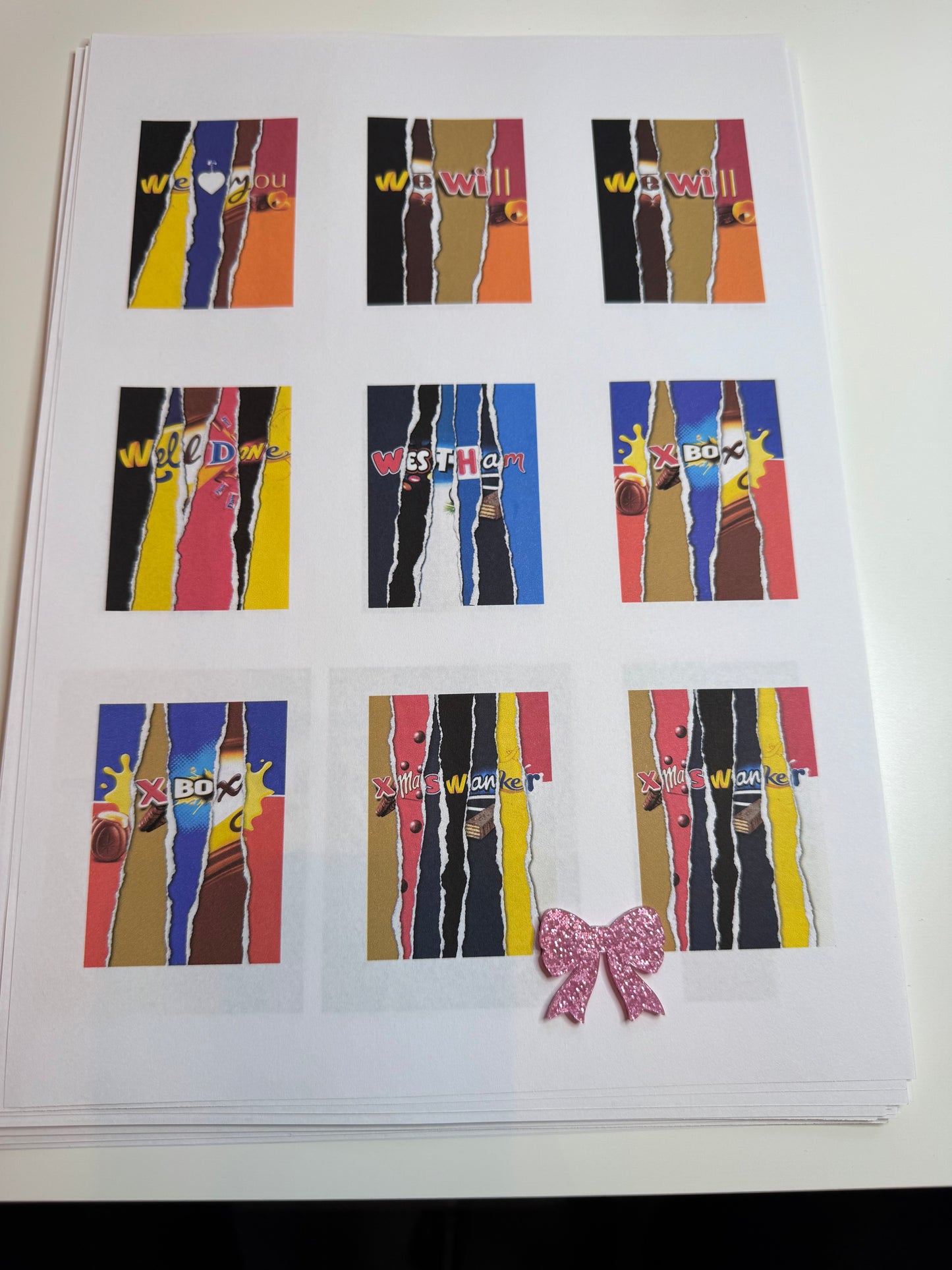 Galaxy Bar Wrappers only