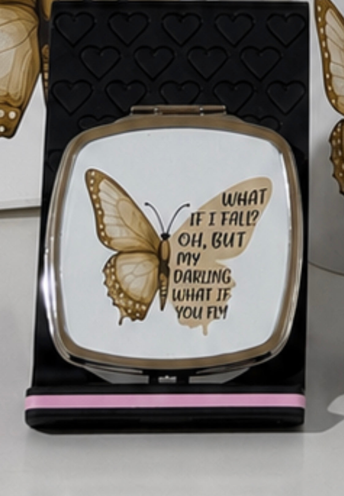 Butterfly Compact mirror