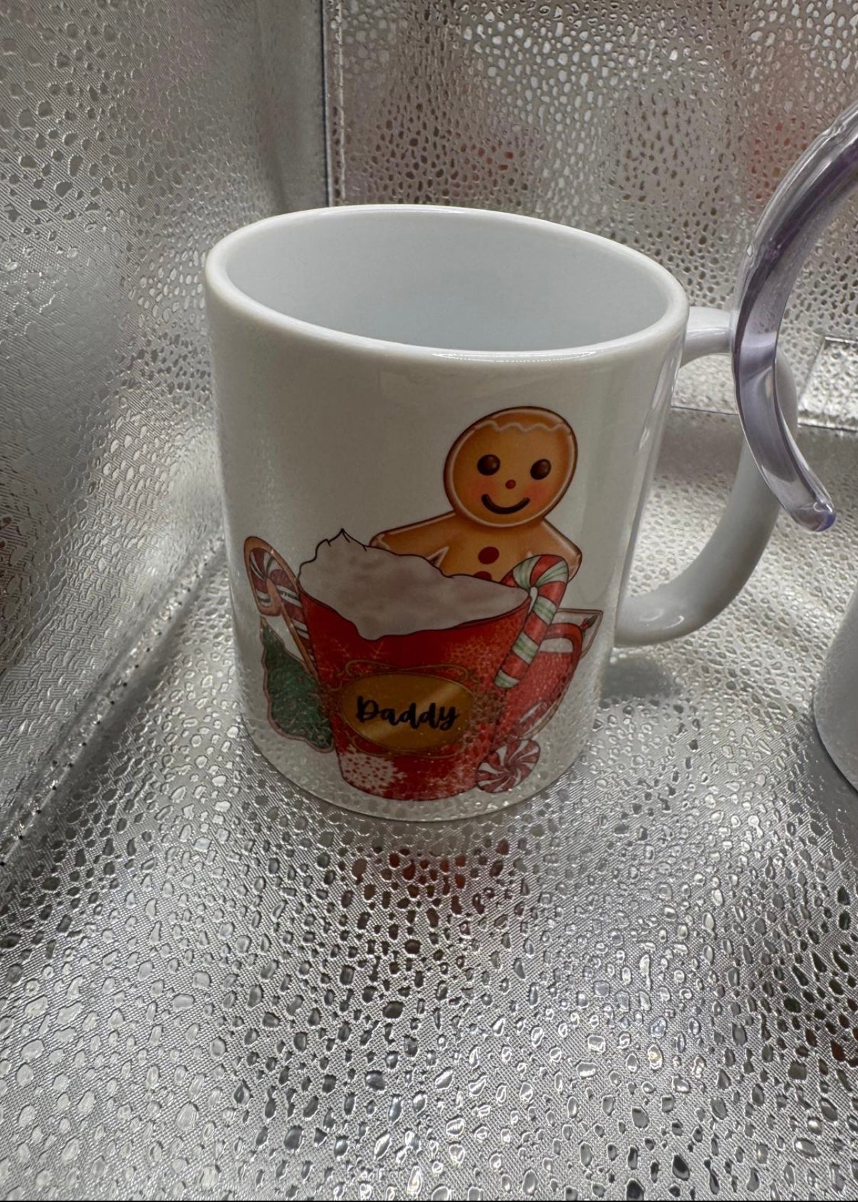 Gingerbread hot chocolate mugs