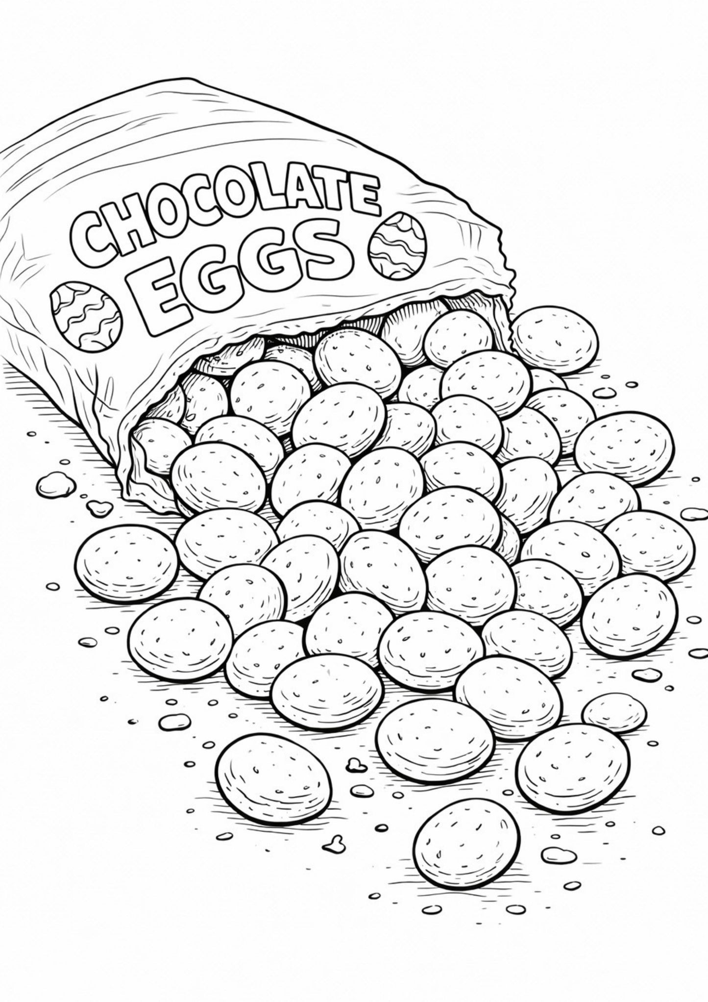 Chocolate Coluring Book