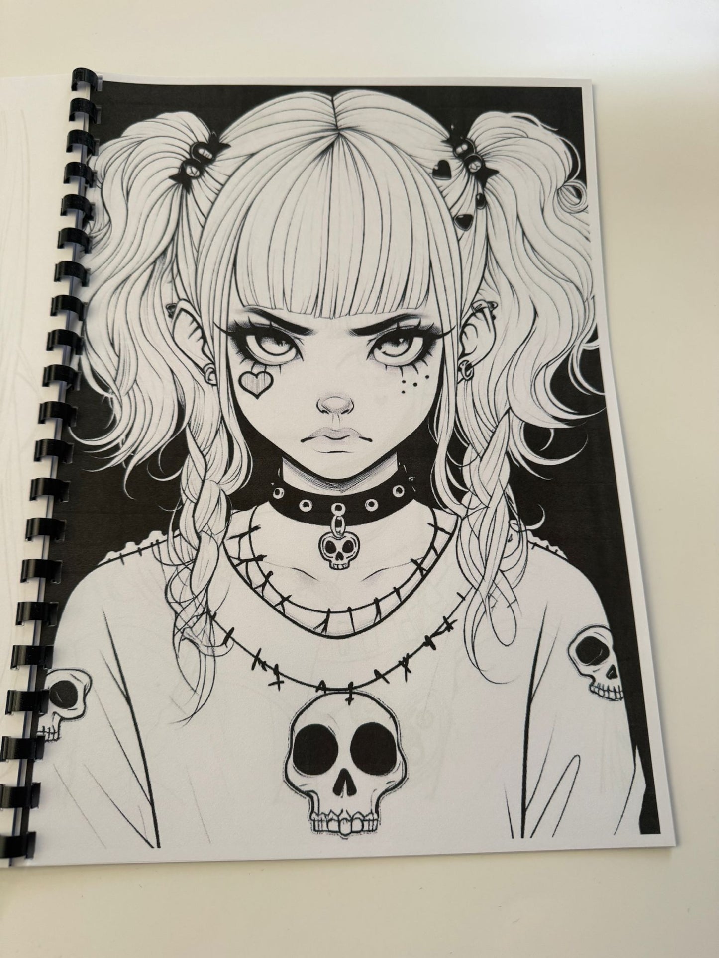 Emo Colouring Book
