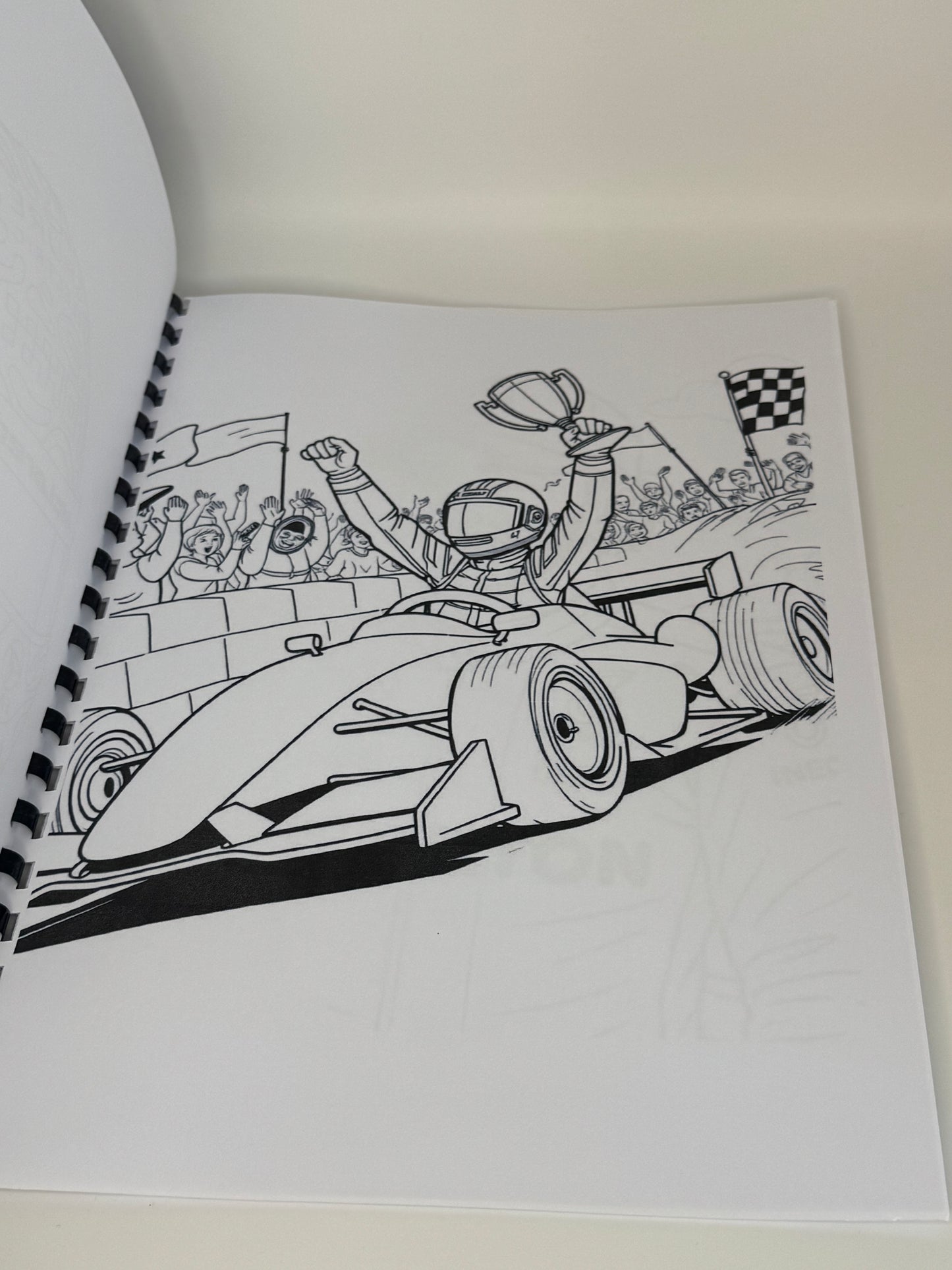 F1 (2) Colouring Book
