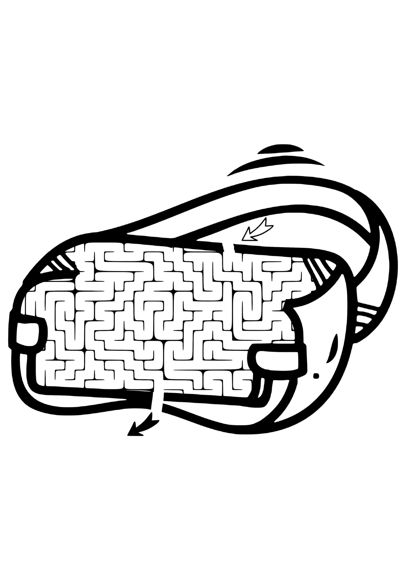 Gamer Maze Colouring Book