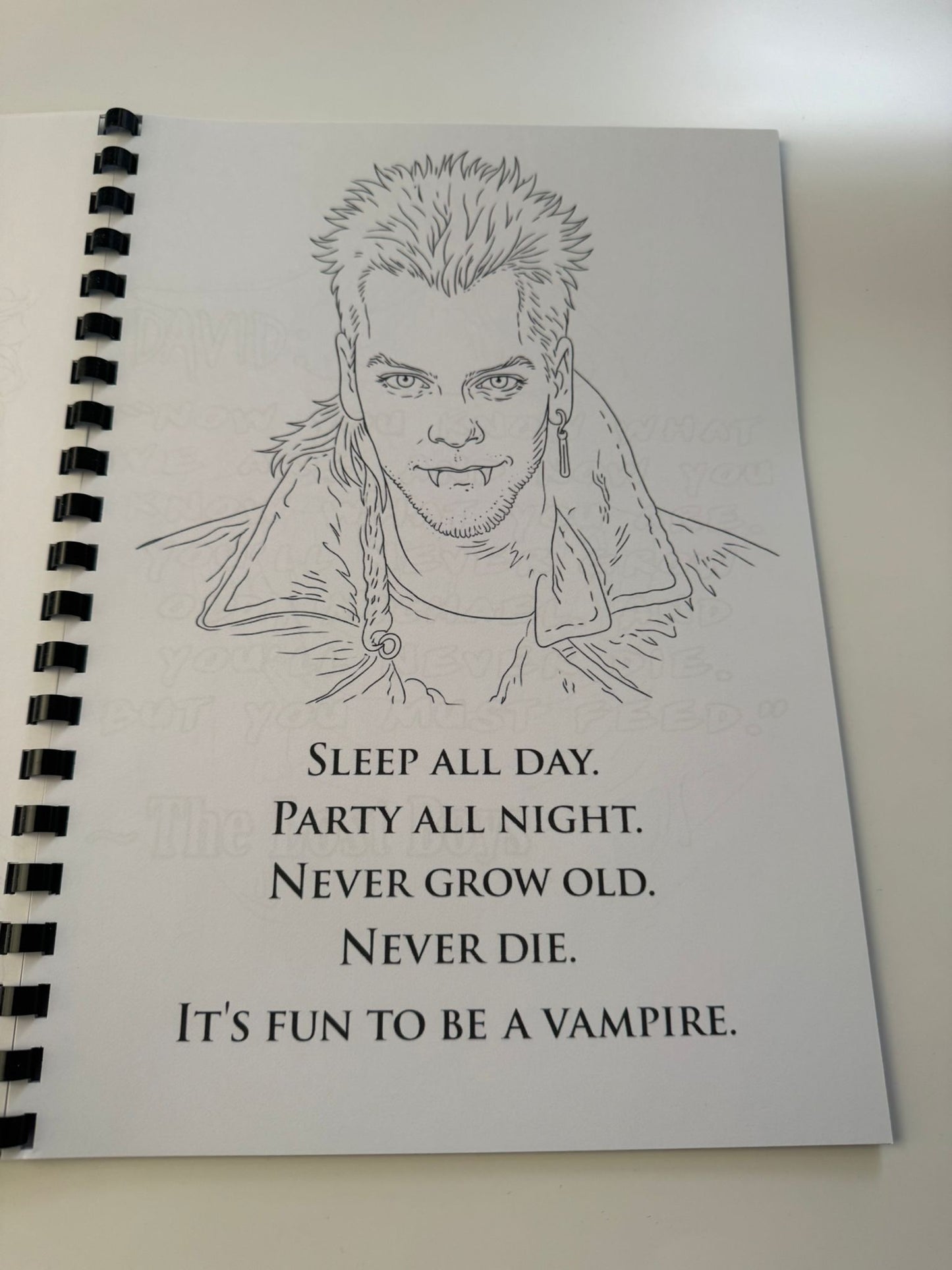 Lost Boys Colouring Book
