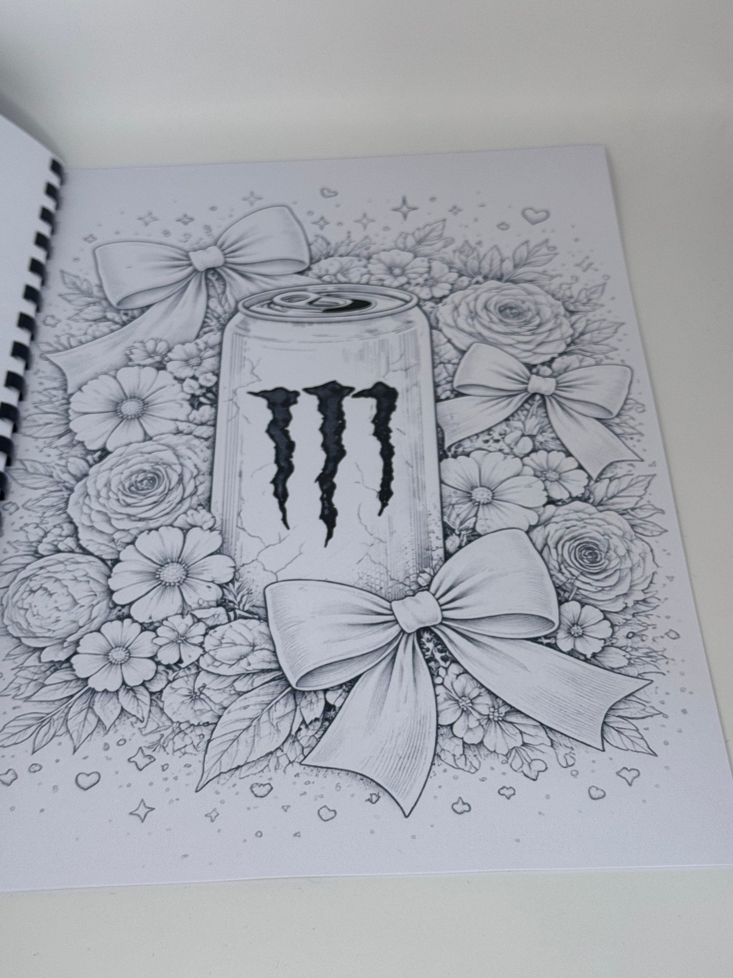 Monster Girl Colouring Book