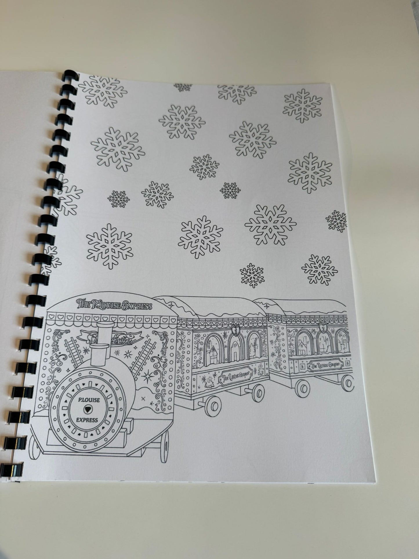 P Louise Bad Bitch Gold Heart Colouring Book