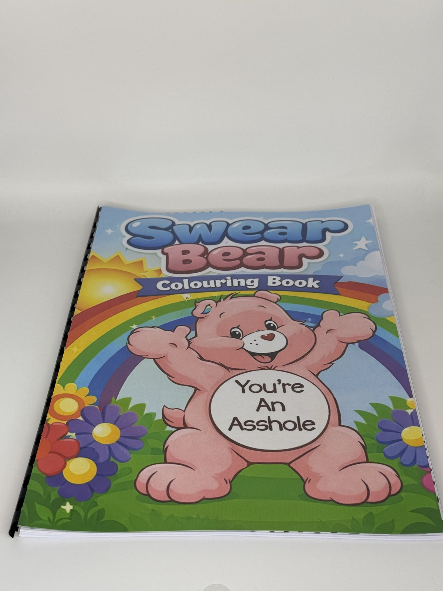 Swear Bear Care Bear Colouring Book