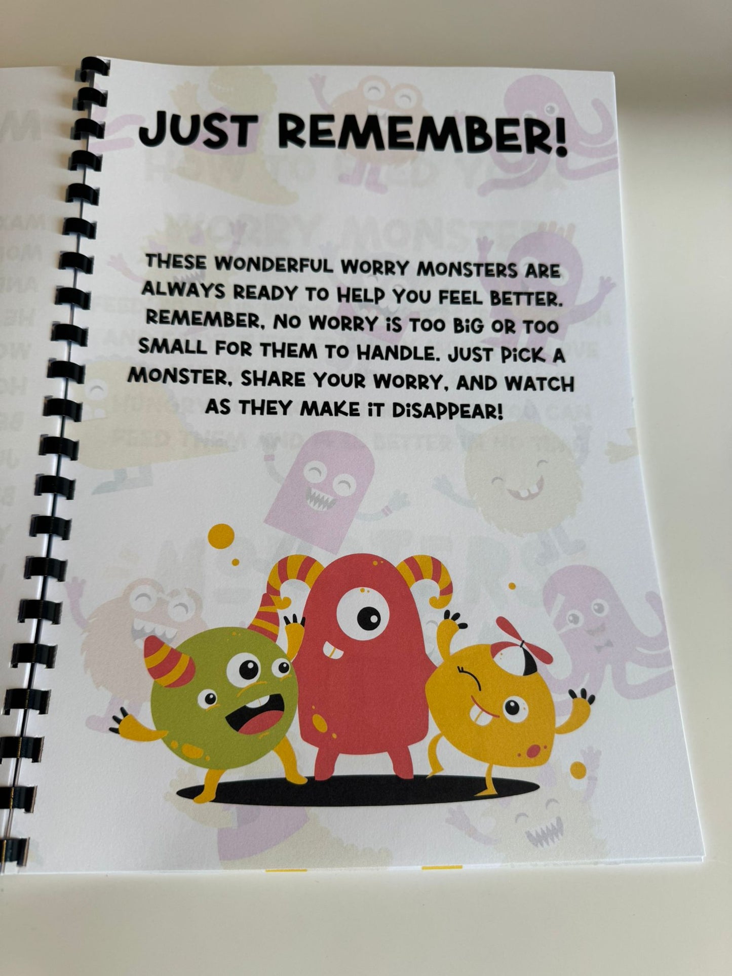 Worry Colouring Book