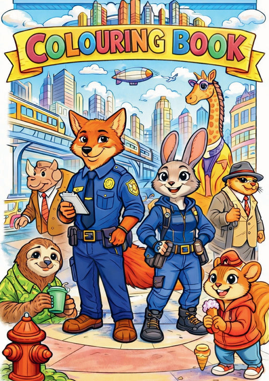 Zootopia (2) Colouring Book