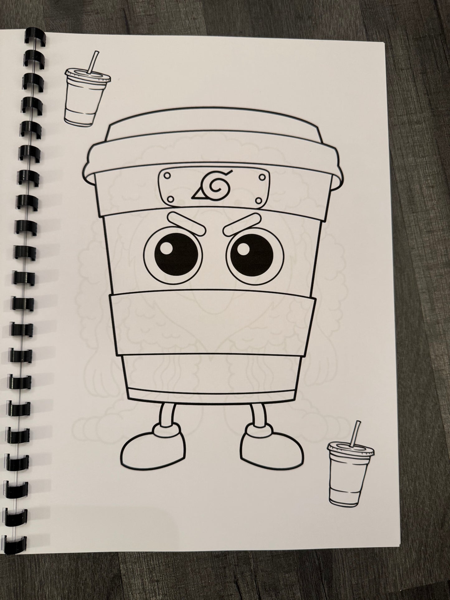 Italian Brainrot colouring book