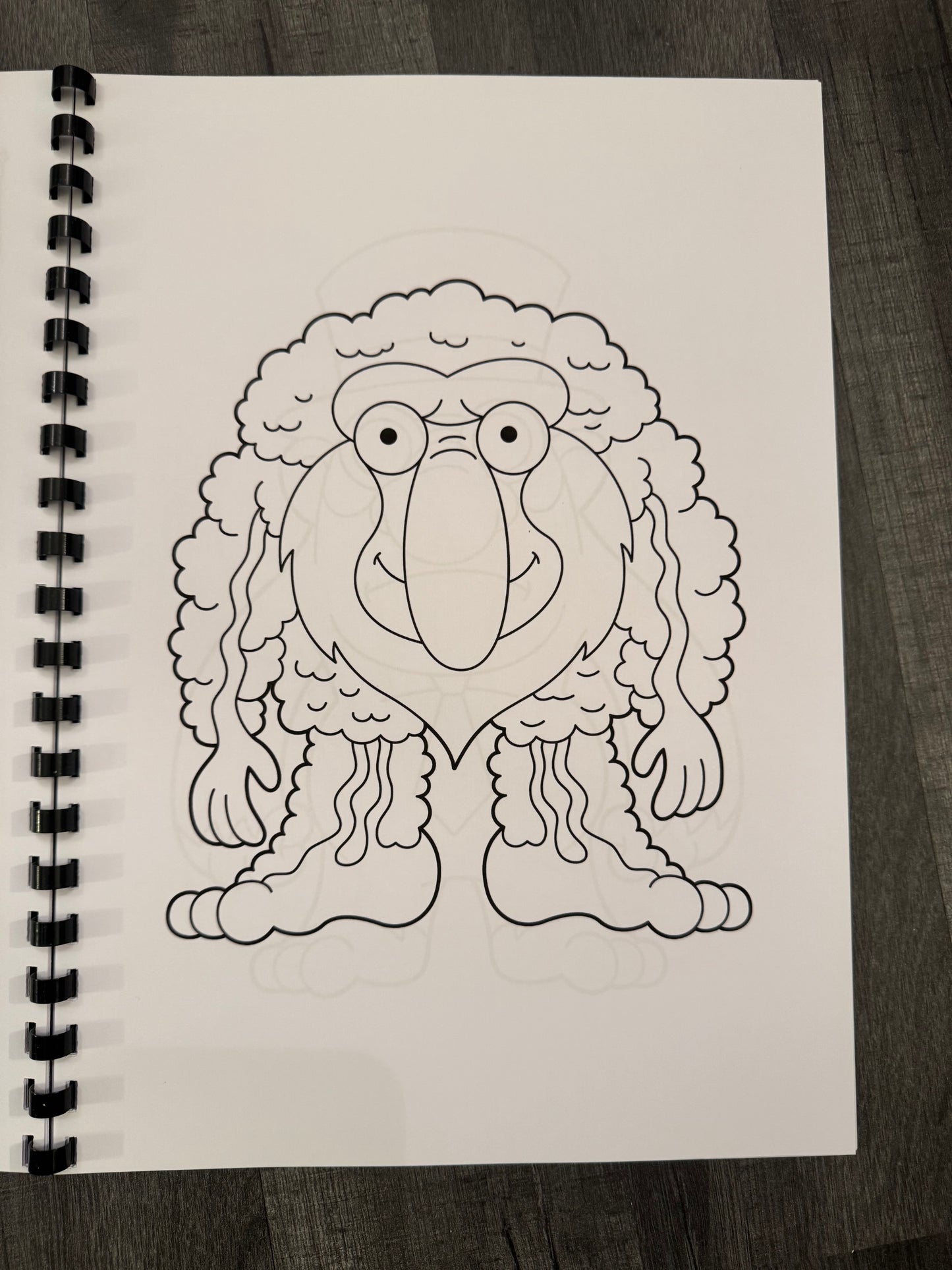Italian Brainrot colouring book