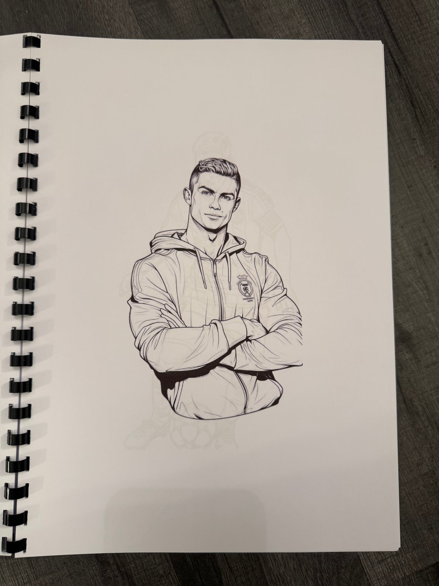 Football colouring book