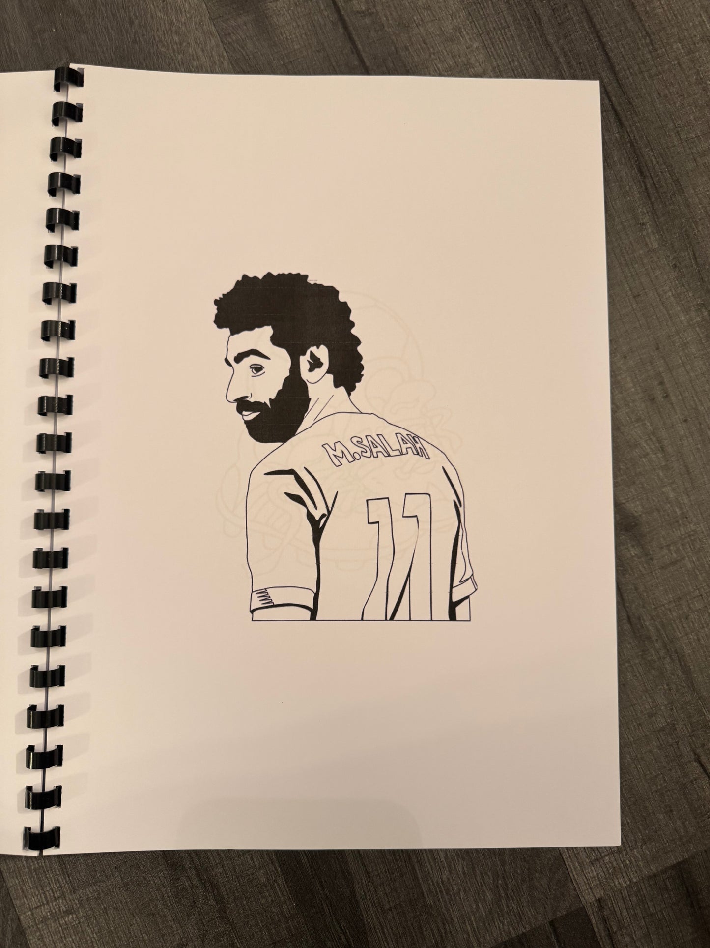 Football colouring book