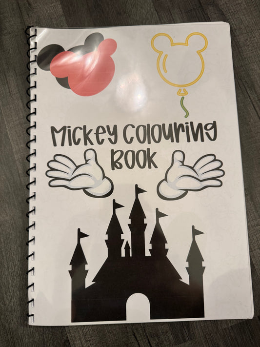 Mickey Mouse Activity book and colouring book 51 pages