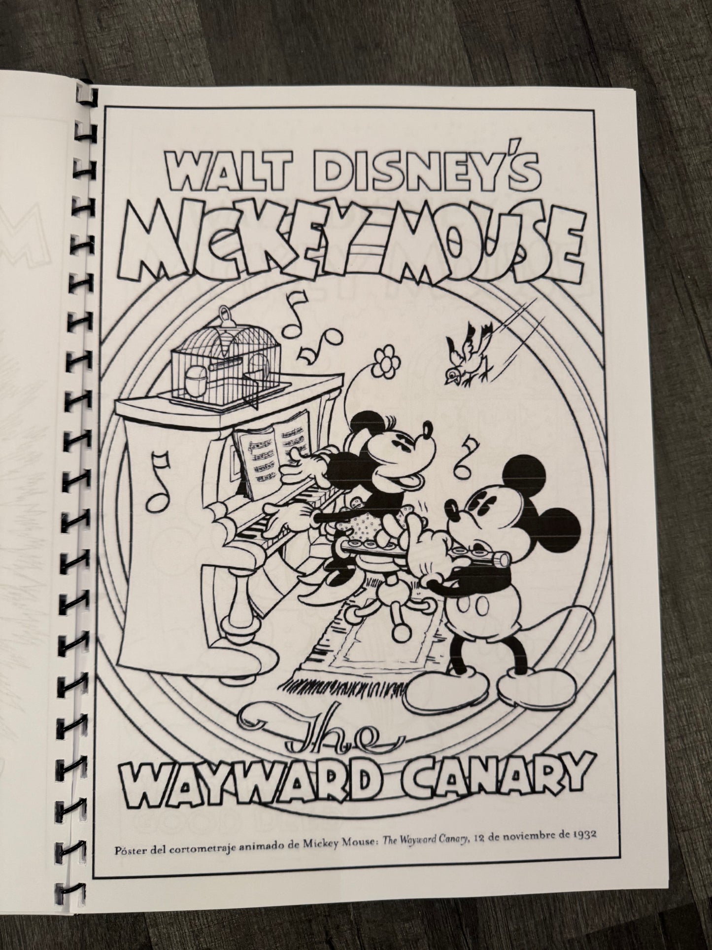 Mickey Mouse Activity book and colouring book 51 pages