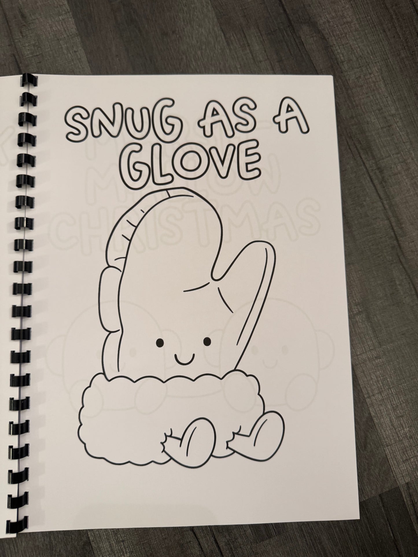 Jelly Cat Christmas themed colouring book