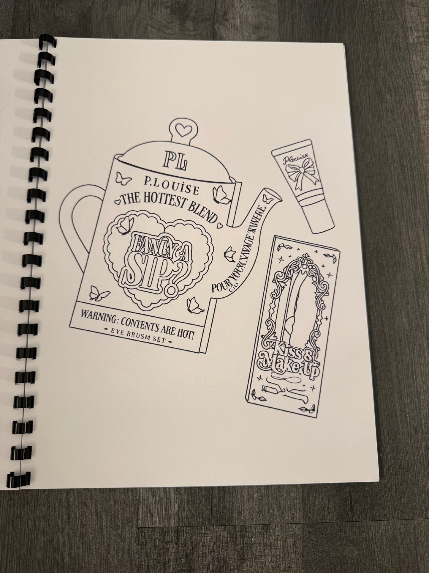 Bad Bitch colouring book