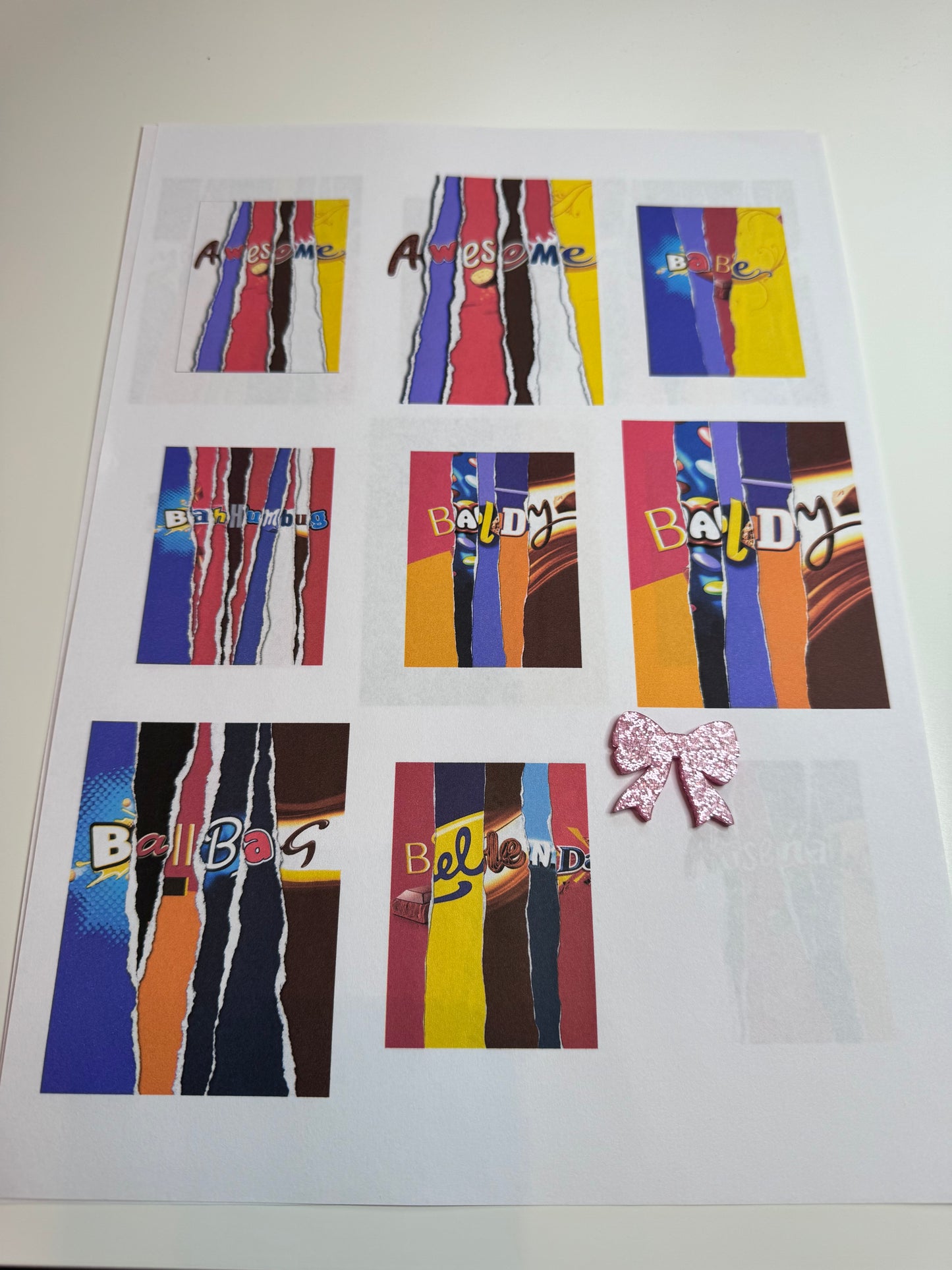 Galaxy Bar Wrappers only