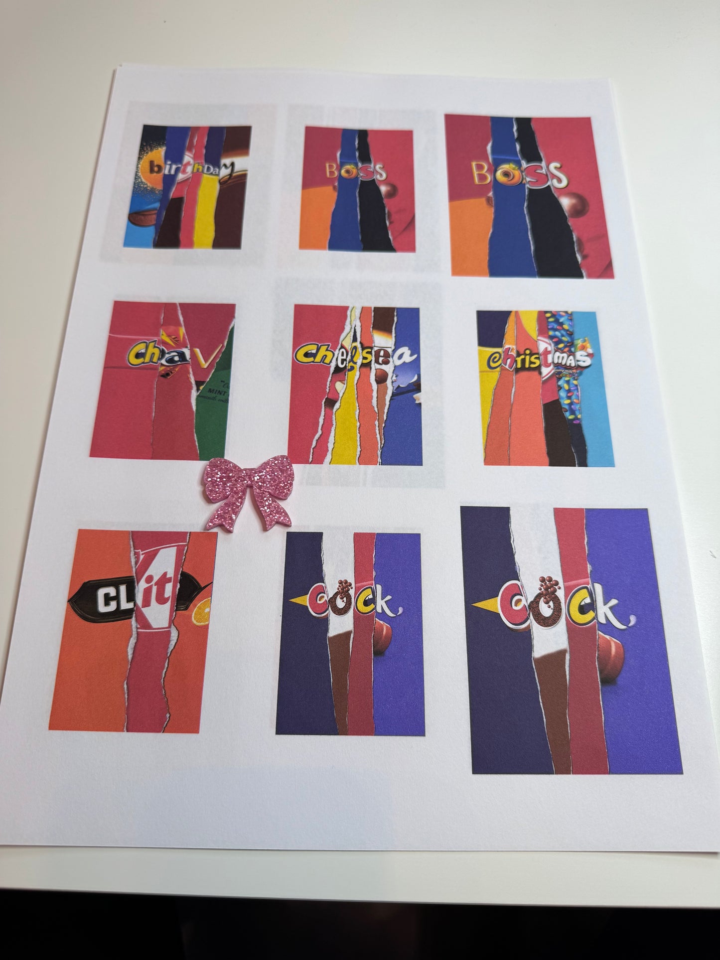 Galaxy Bar Wrappers only