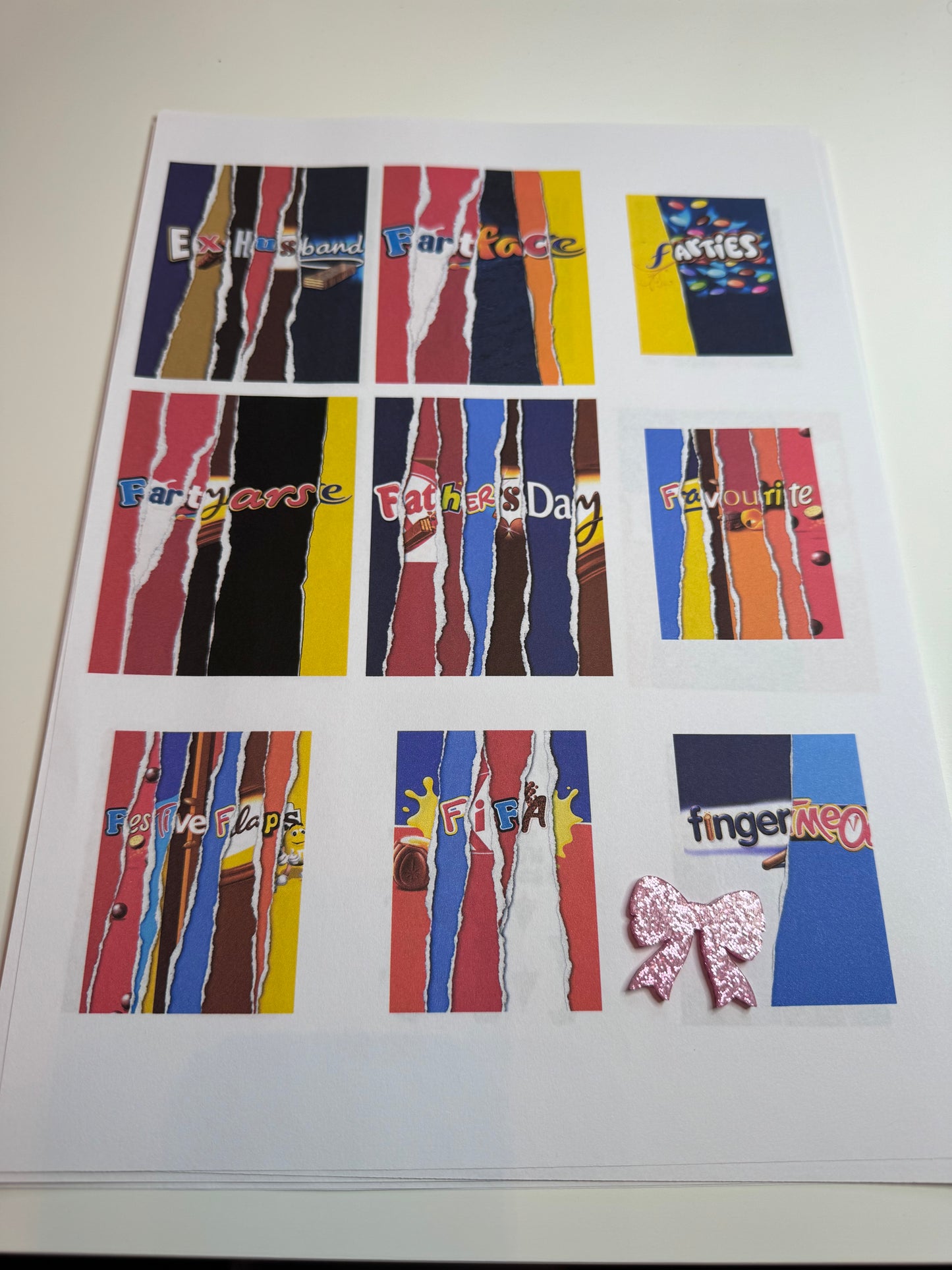 Galaxy Bar Wrappers only