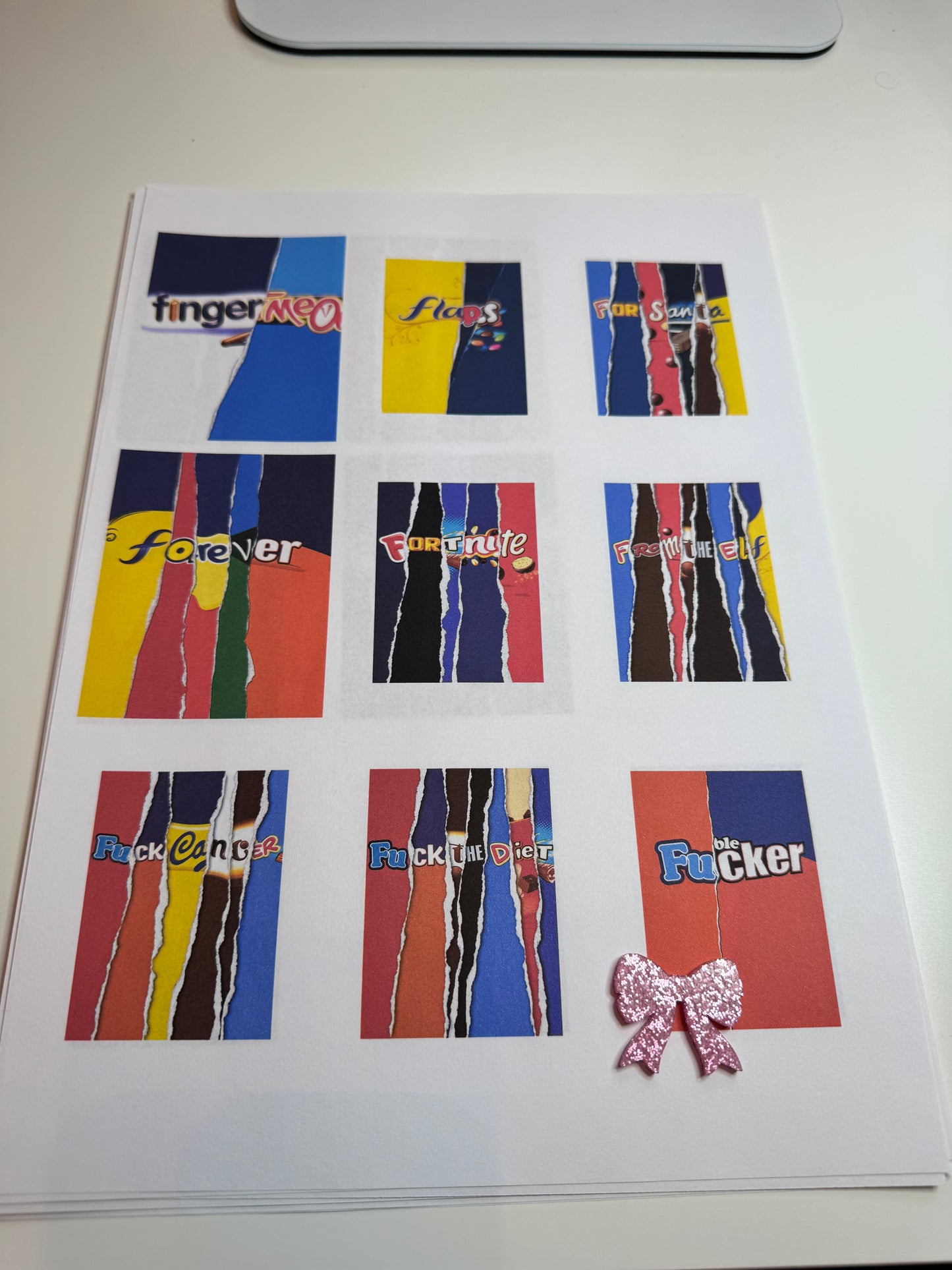 Galaxy Bar Wrappers only