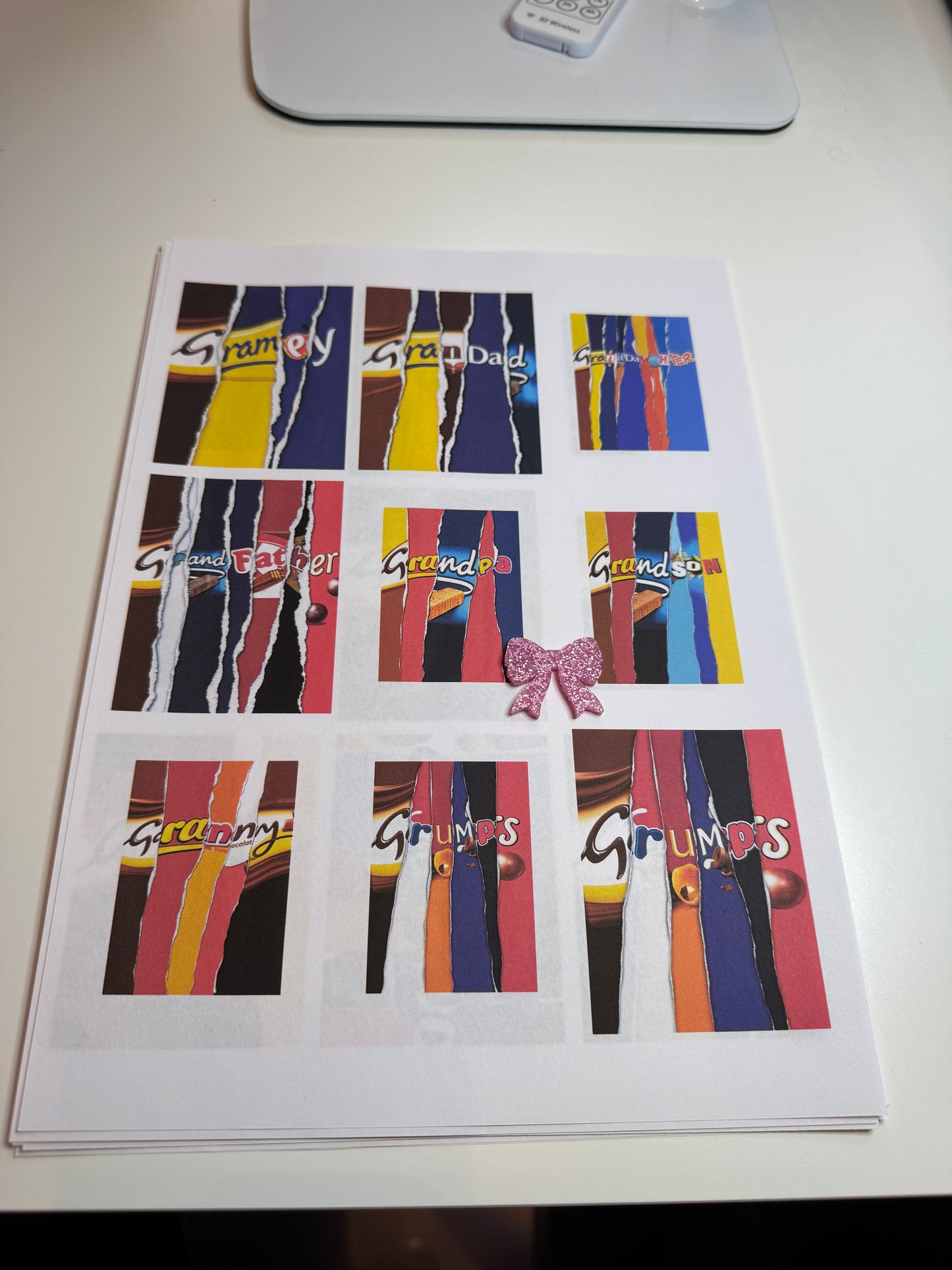 Galaxy Bar Wrappers only