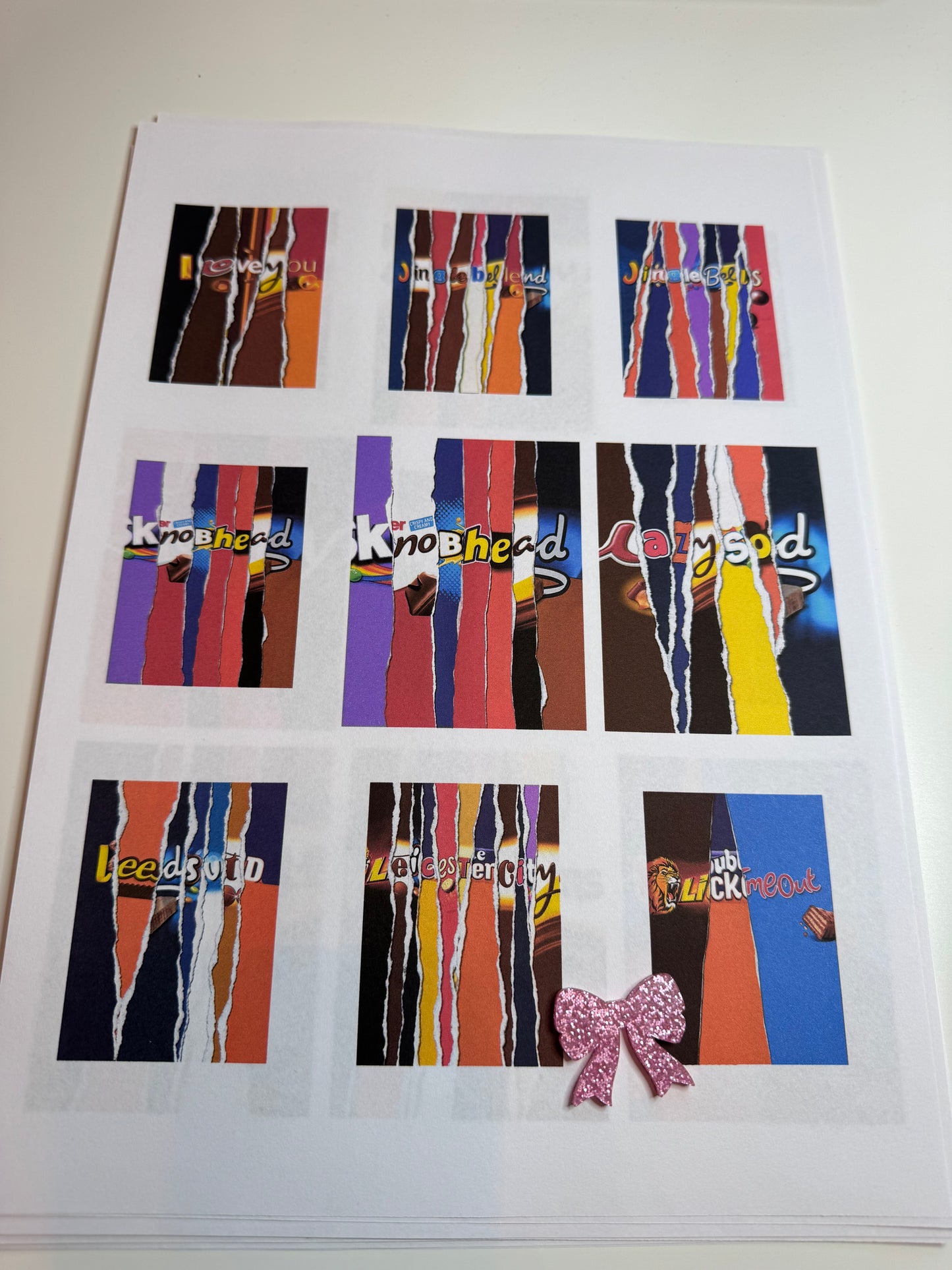 Galaxy Bar Wrappers only