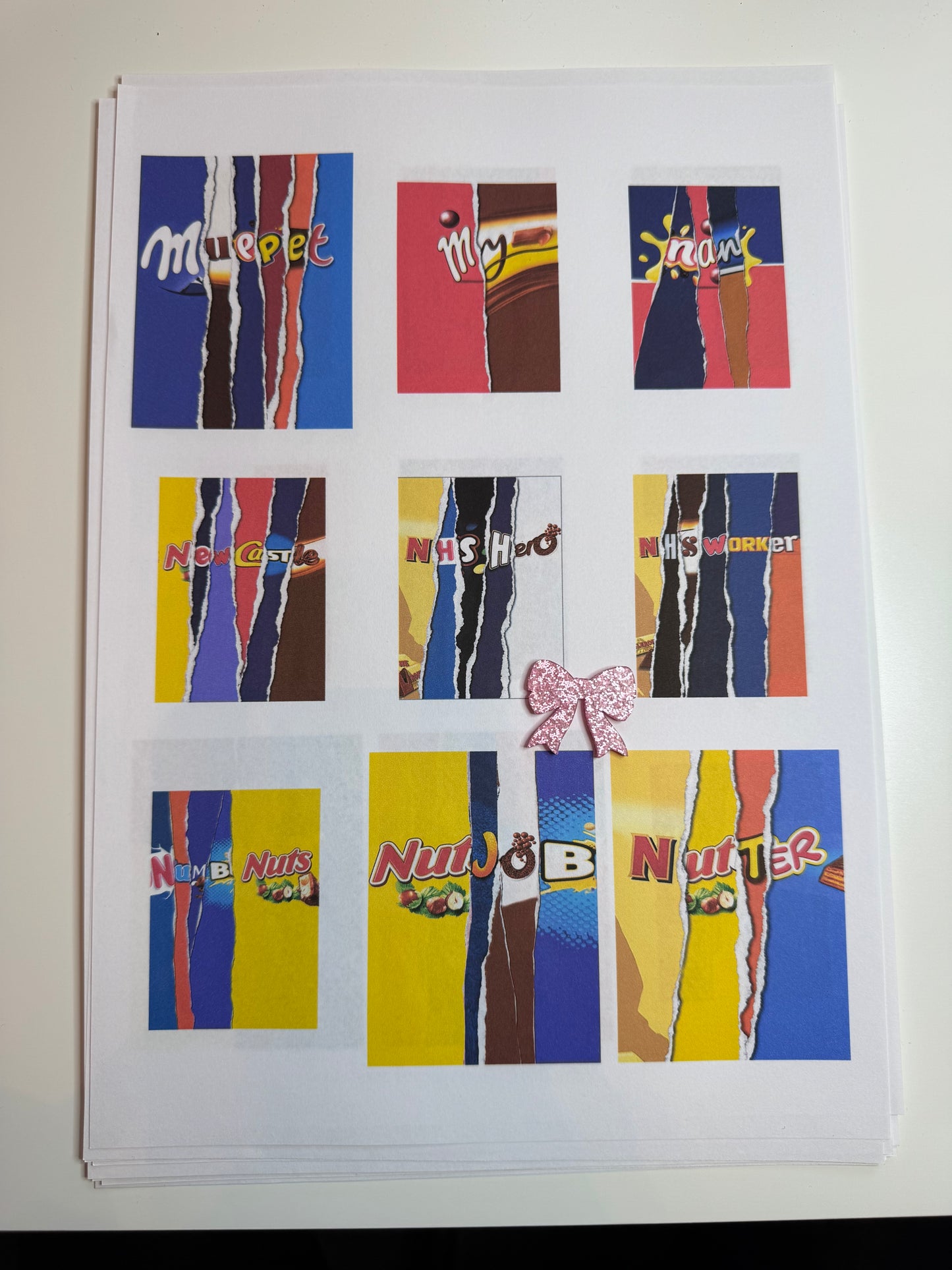 Galaxy Bar Wrappers only