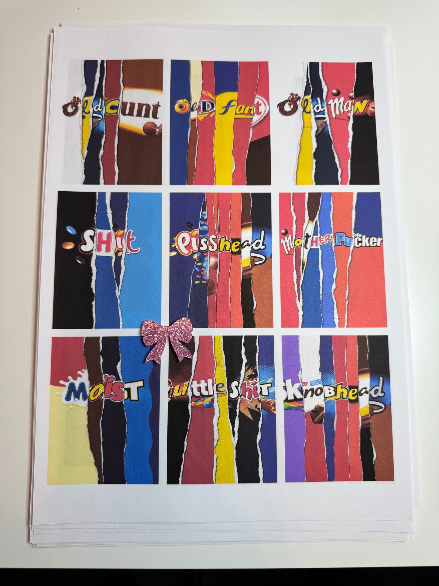 Galaxy Bar Wrappers only