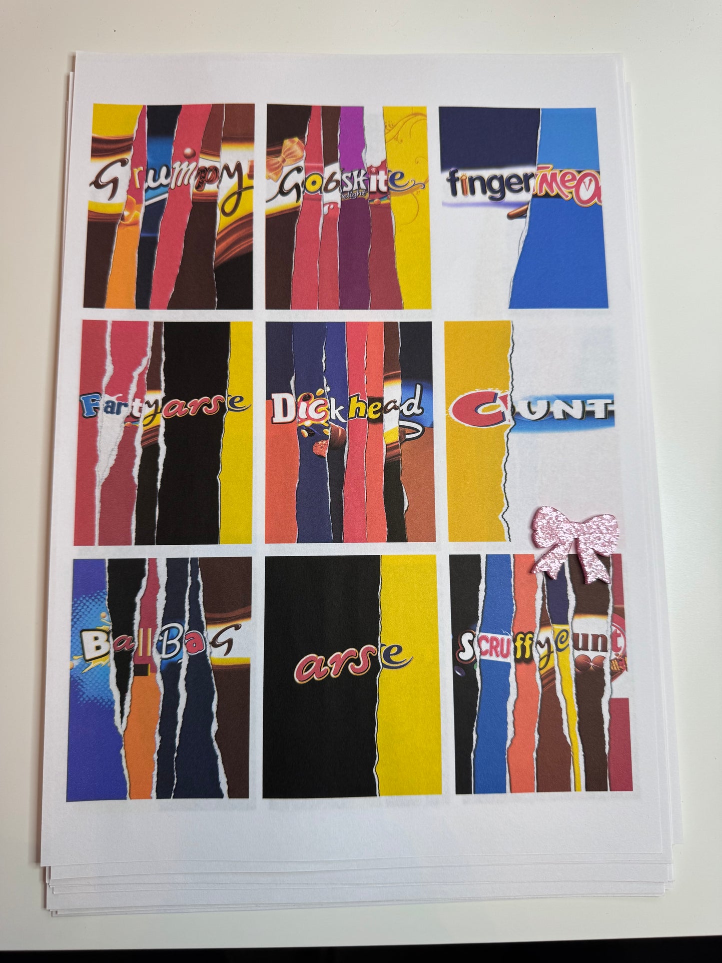 Galaxy Bar Wrappers only