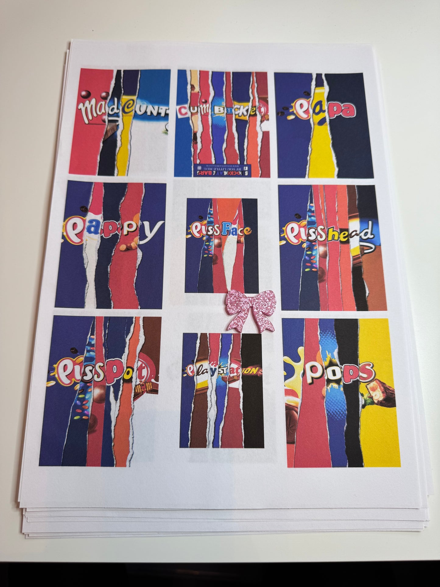 Galaxy Bar Wrappers only