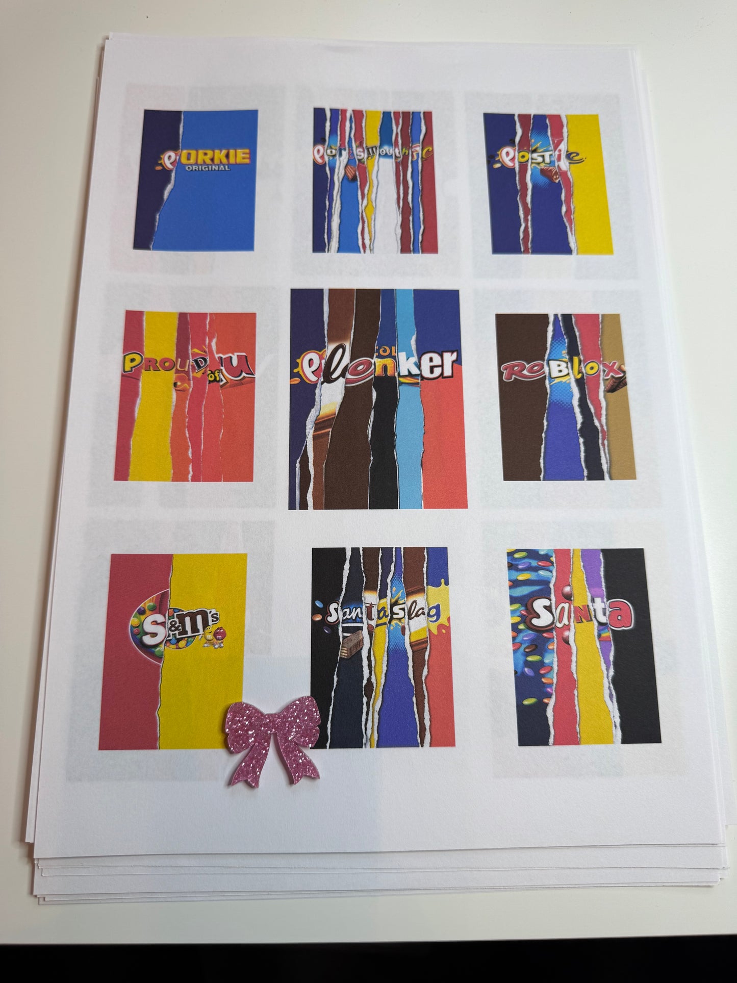 Galaxy Bar Wrappers only