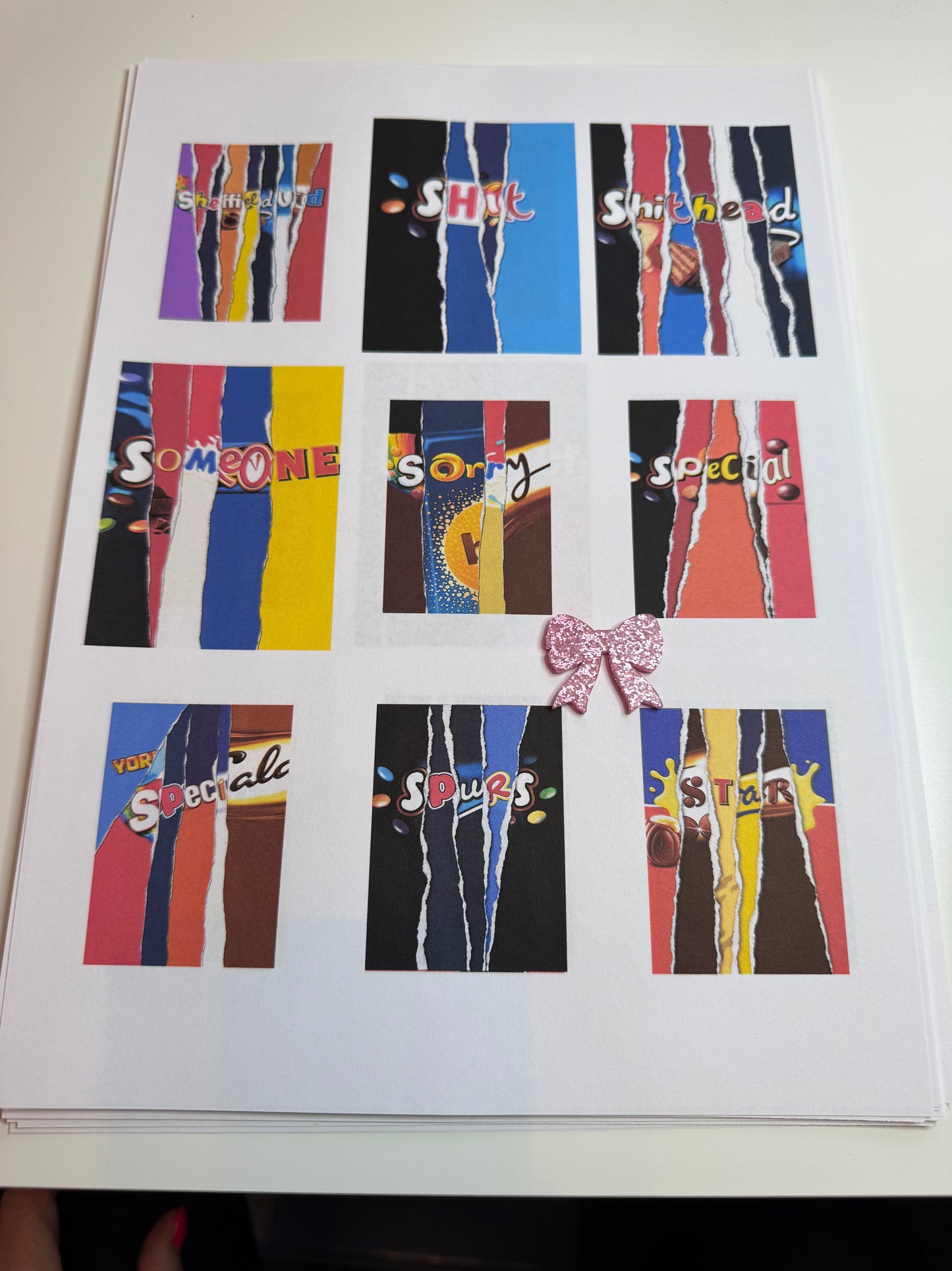 Galaxy Bar Wrappers only