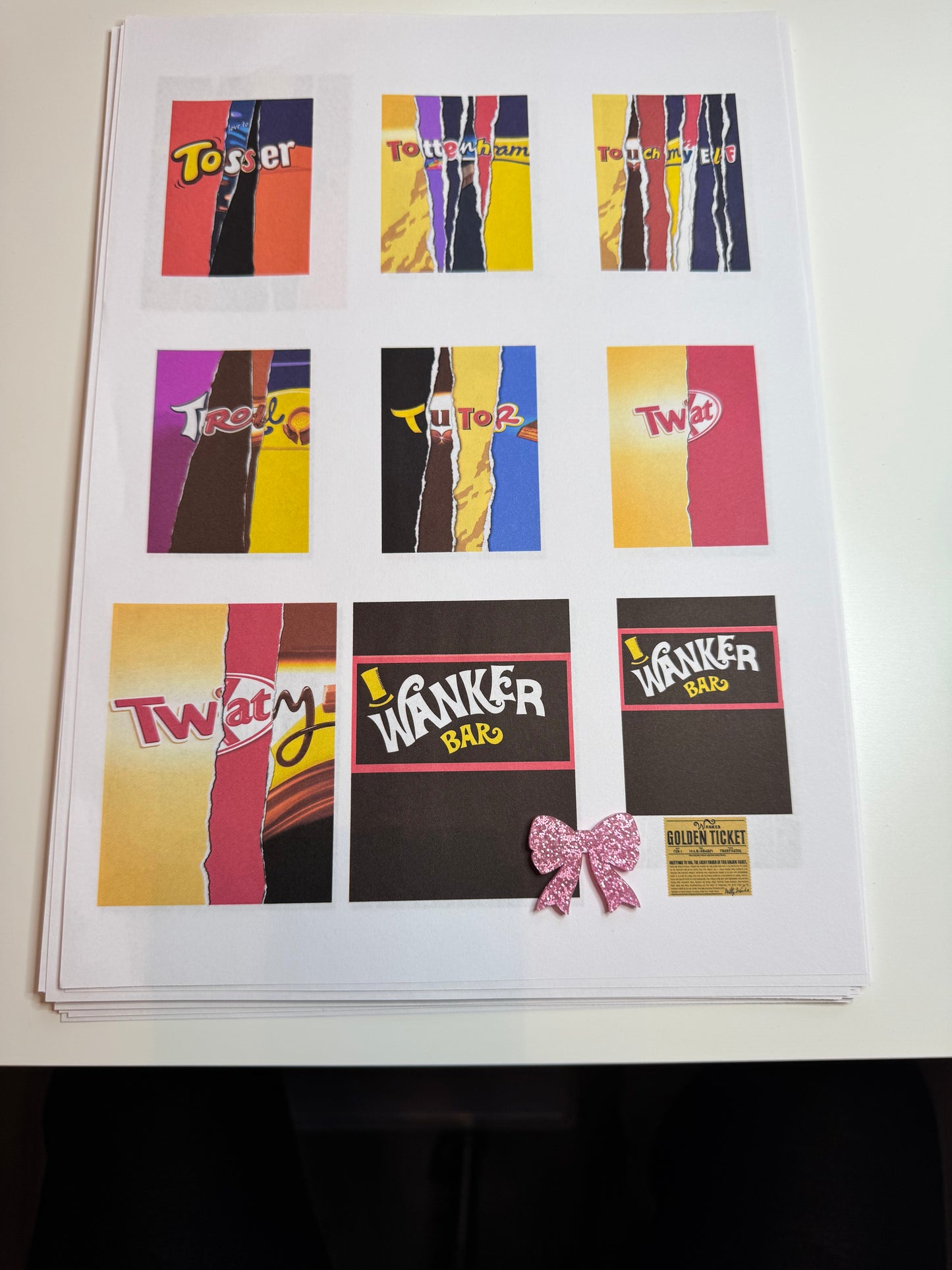 Galaxy Bar Wrappers only