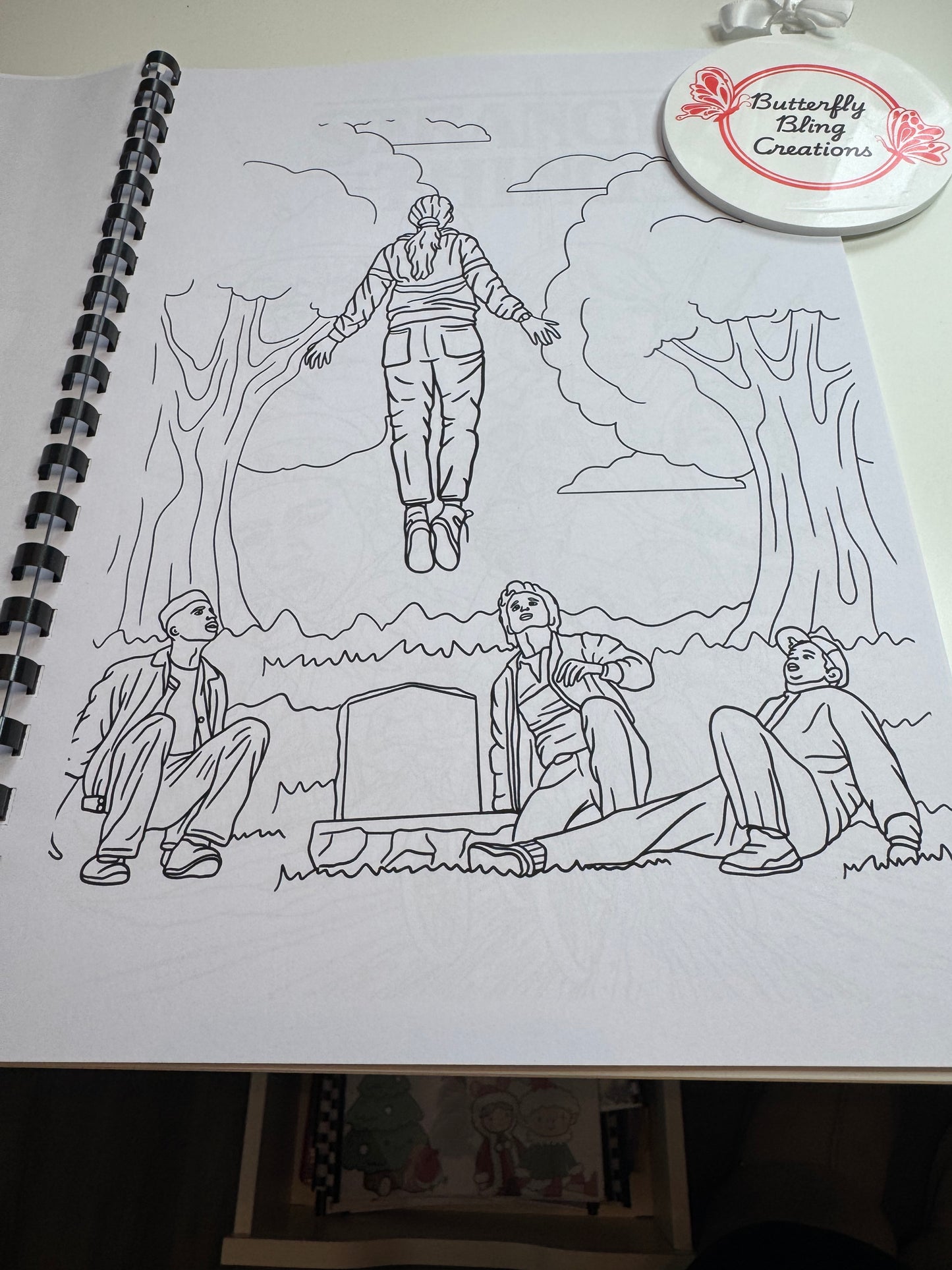 Stranger Things colouring book 21 pages