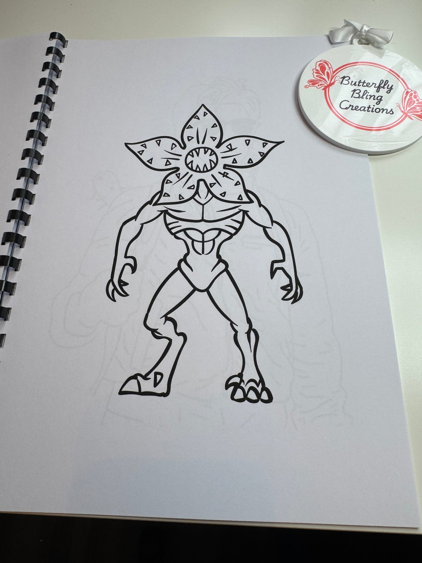 Stranger Things colouring book 21 pages