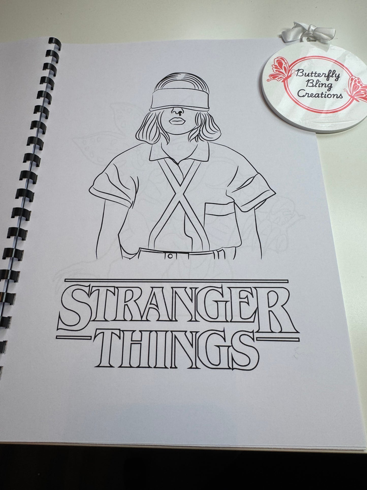 Stranger Things colouring book 21 pages