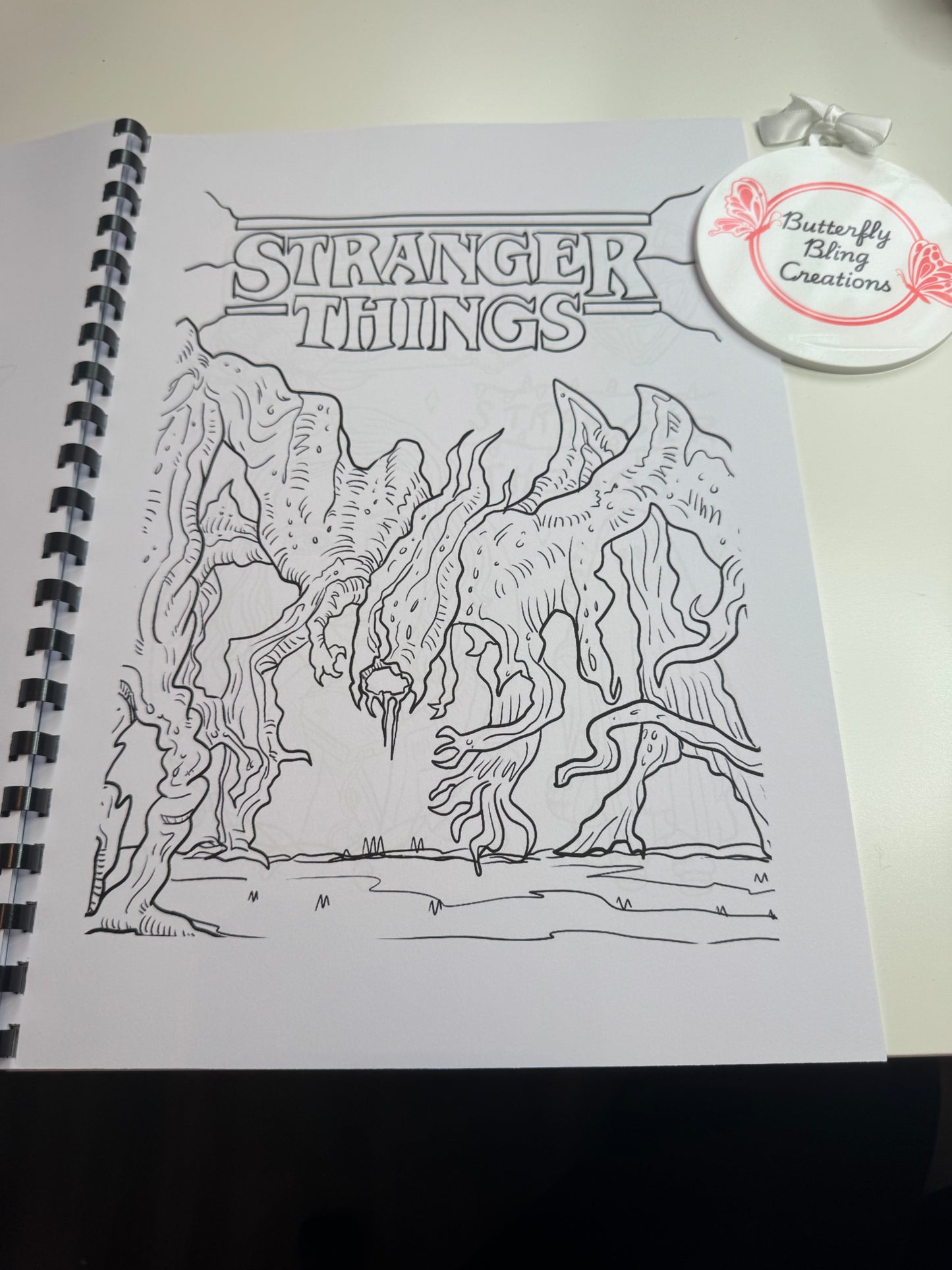 Stranger Things colouring book 21 pages