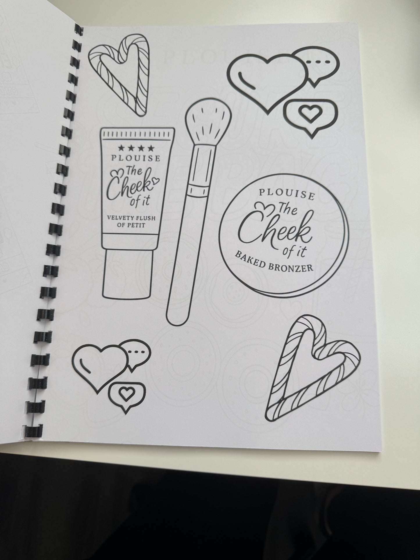 Stunning P Louise colouring book 20 pages