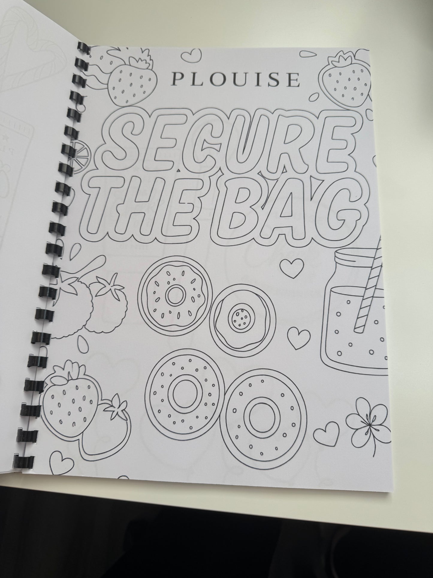 Stunning P Louise colouring book 20 pages