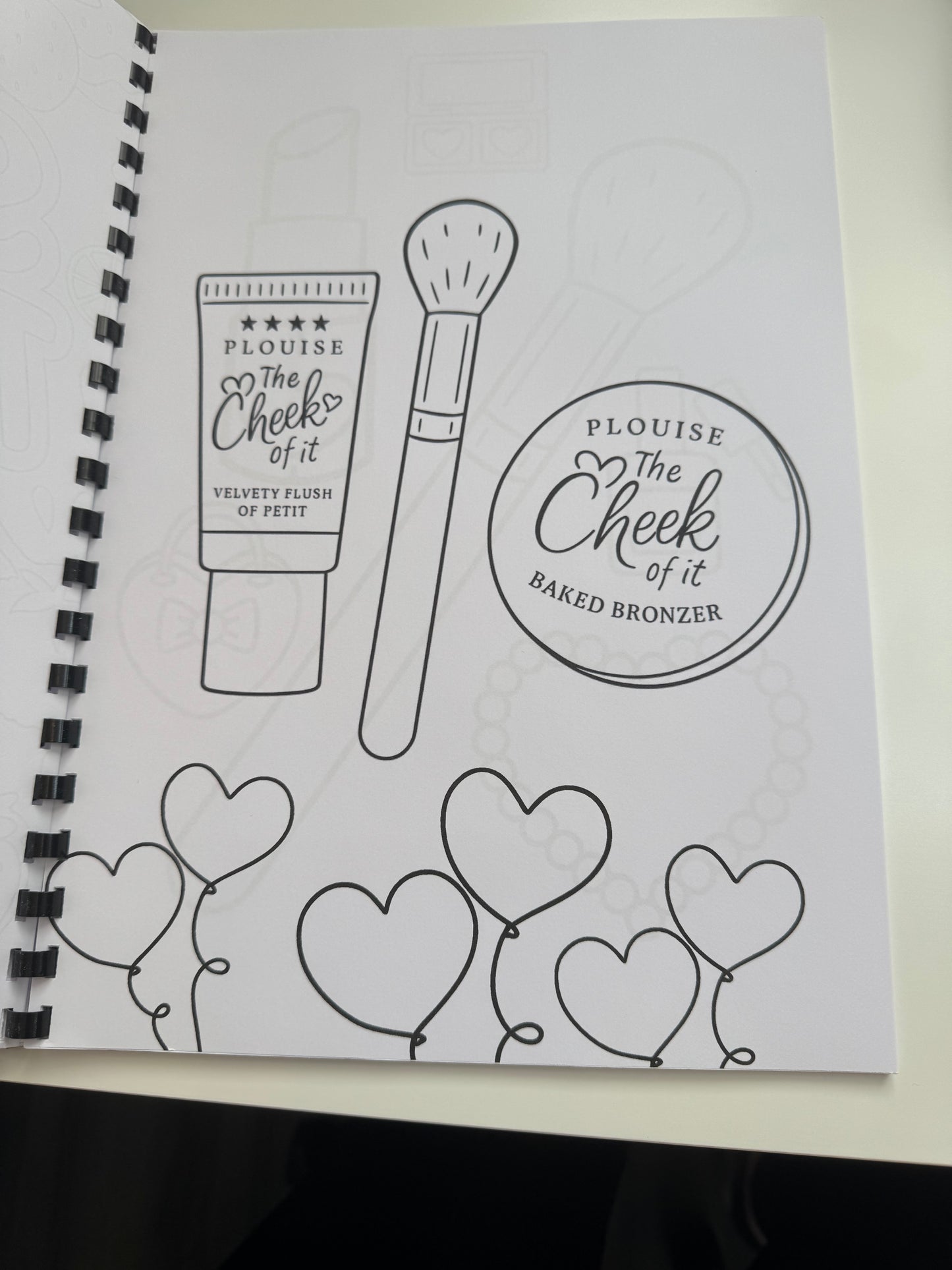Stunning P Louise colouring book 20 pages