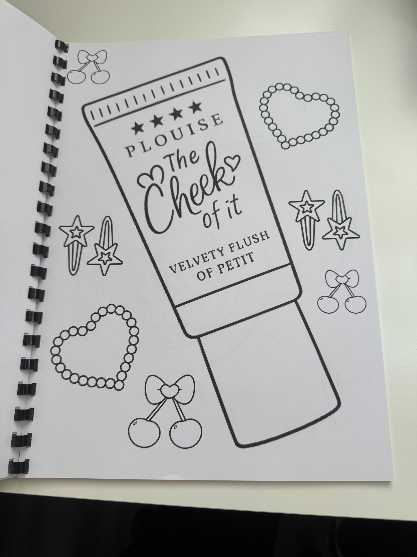 Stunning P Louise colouring book 20 pages