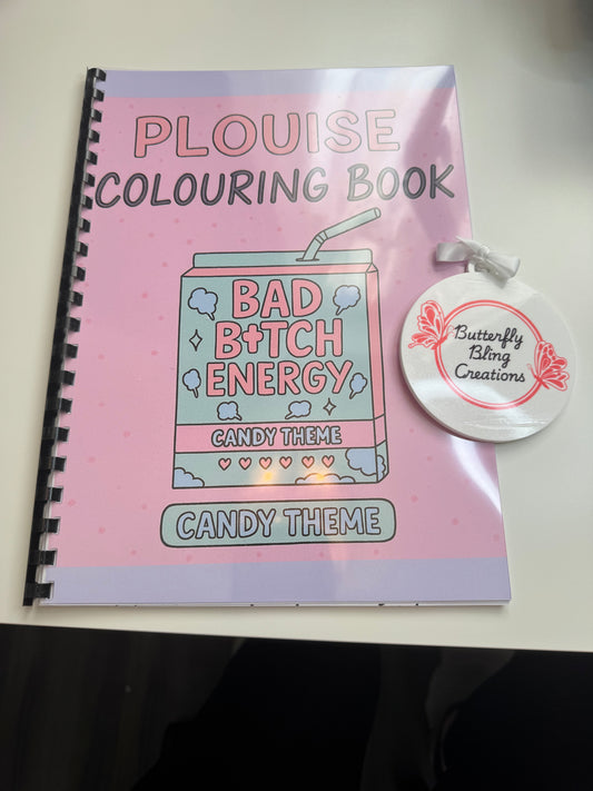 Stunning P Louise colouring book 20 pages