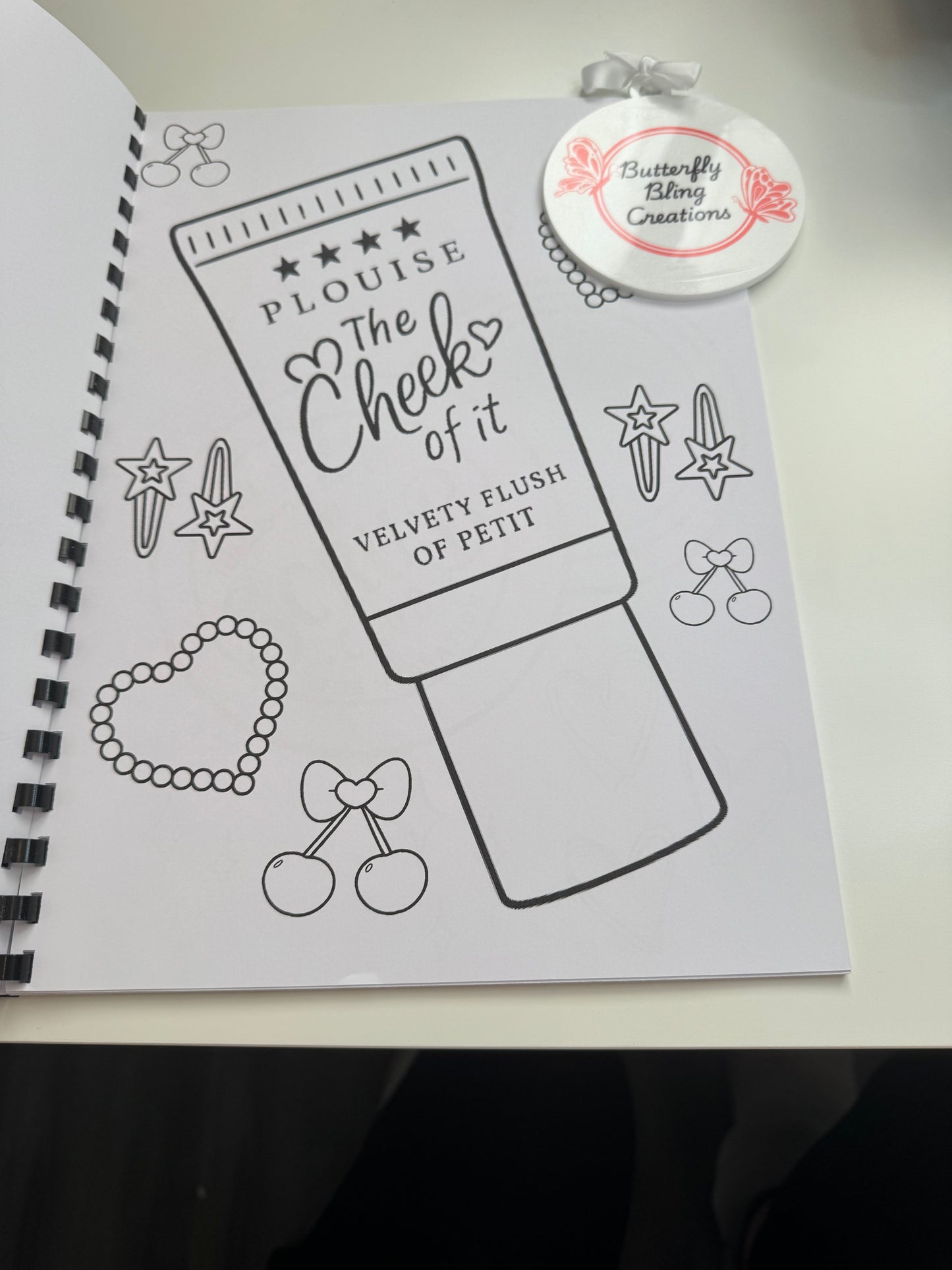 Stunning P Louise colouring book 20 pages