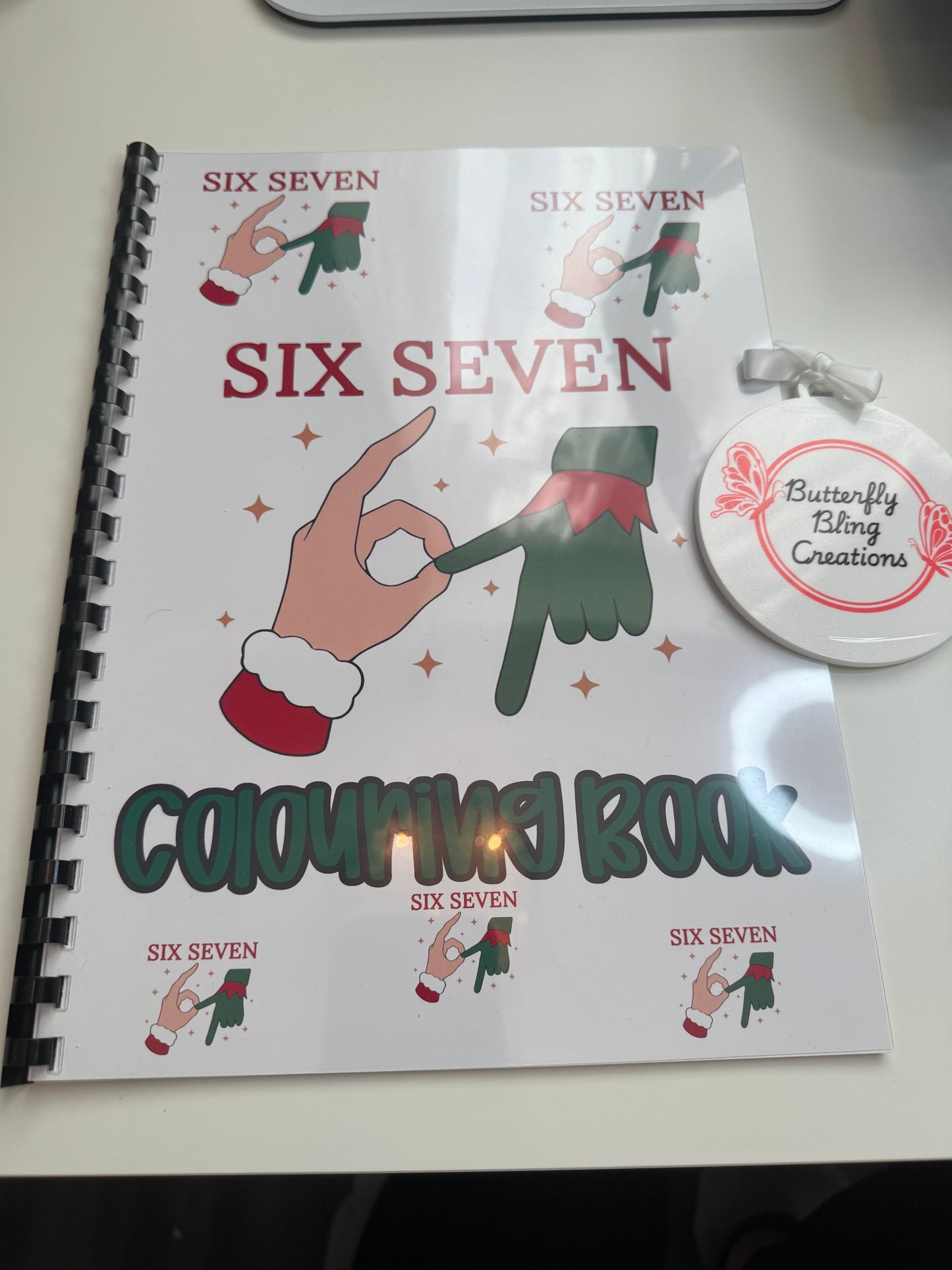 6/7 colouring book 15 pages