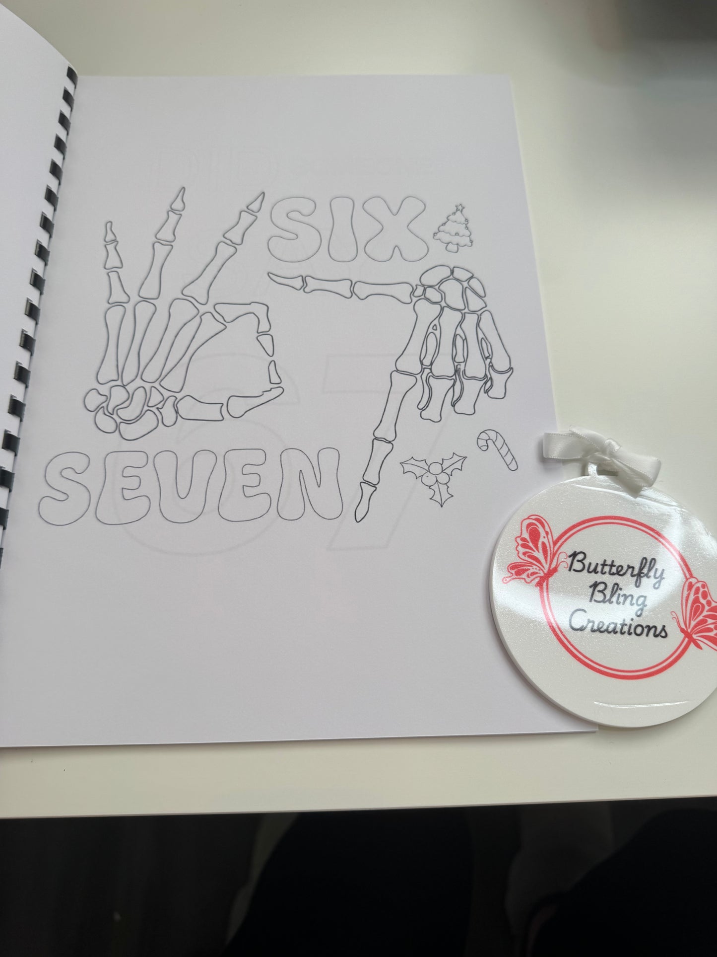 6/7 colouring book 15 pages