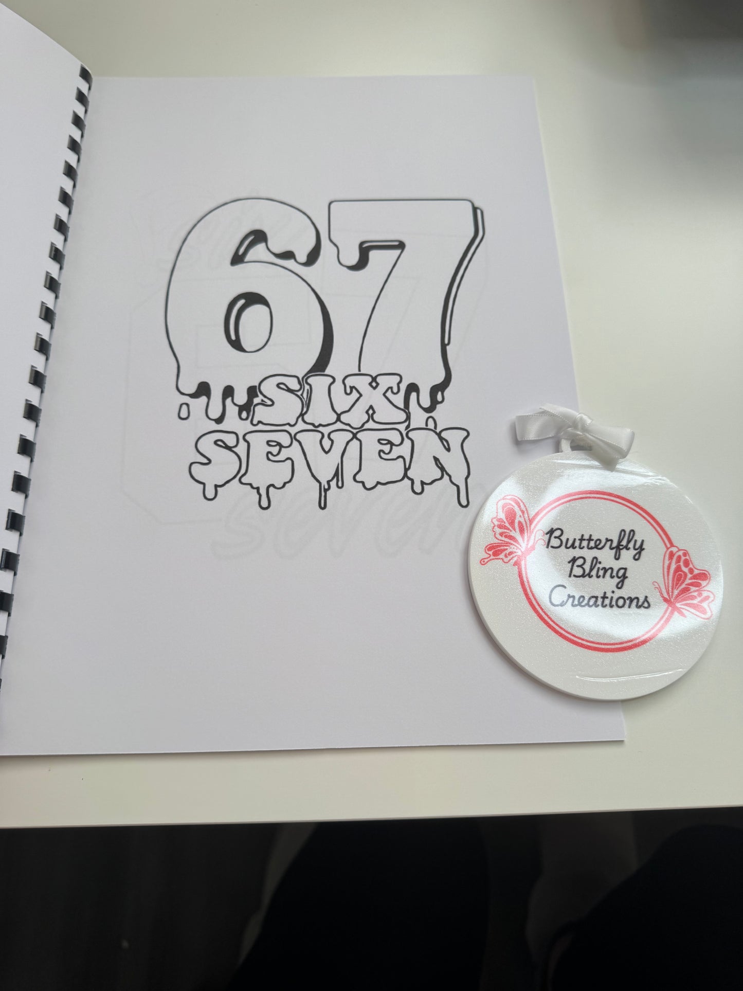 6/7 colouring book 15 pages