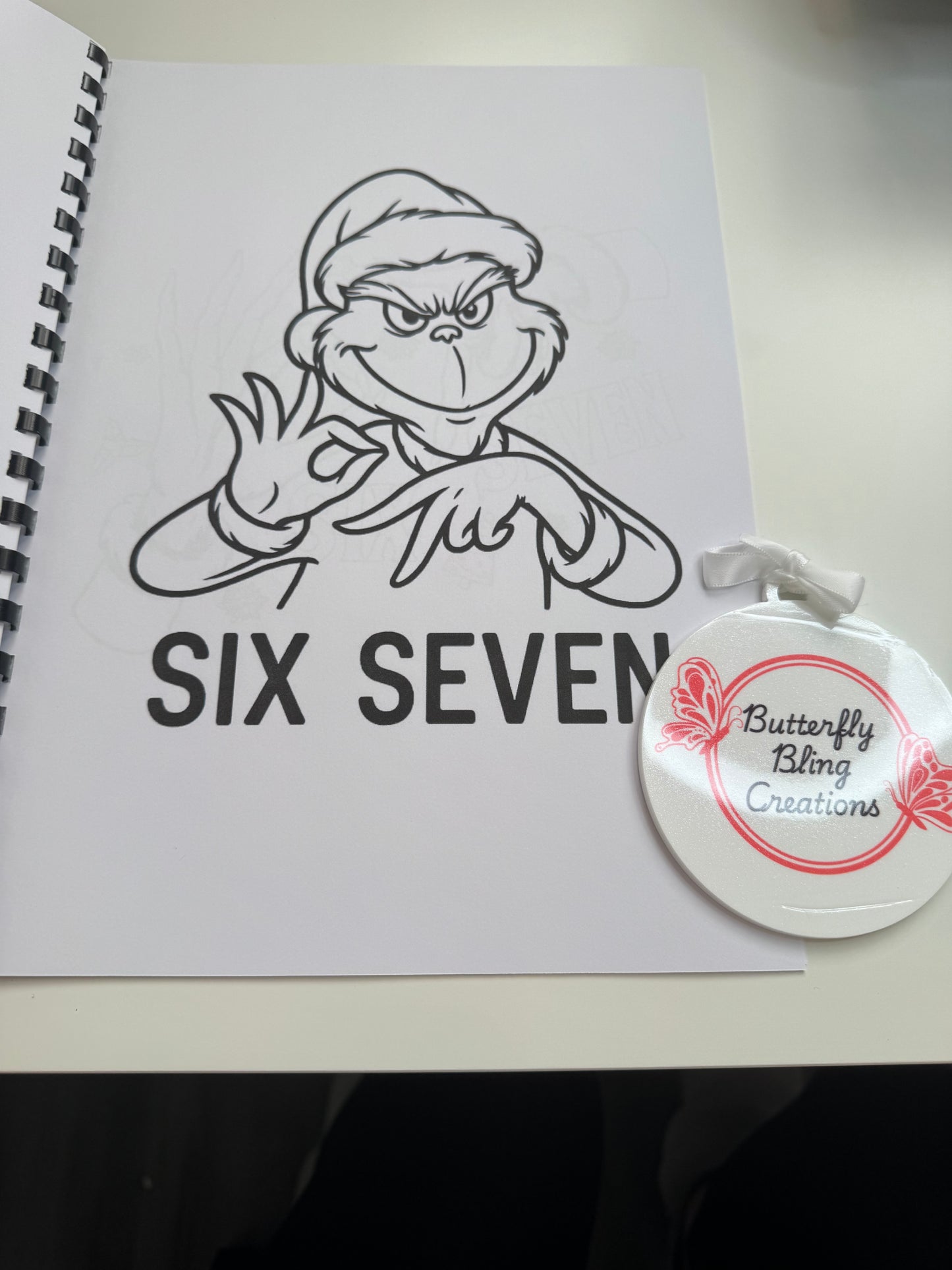 6/7 colouring book 15 pages