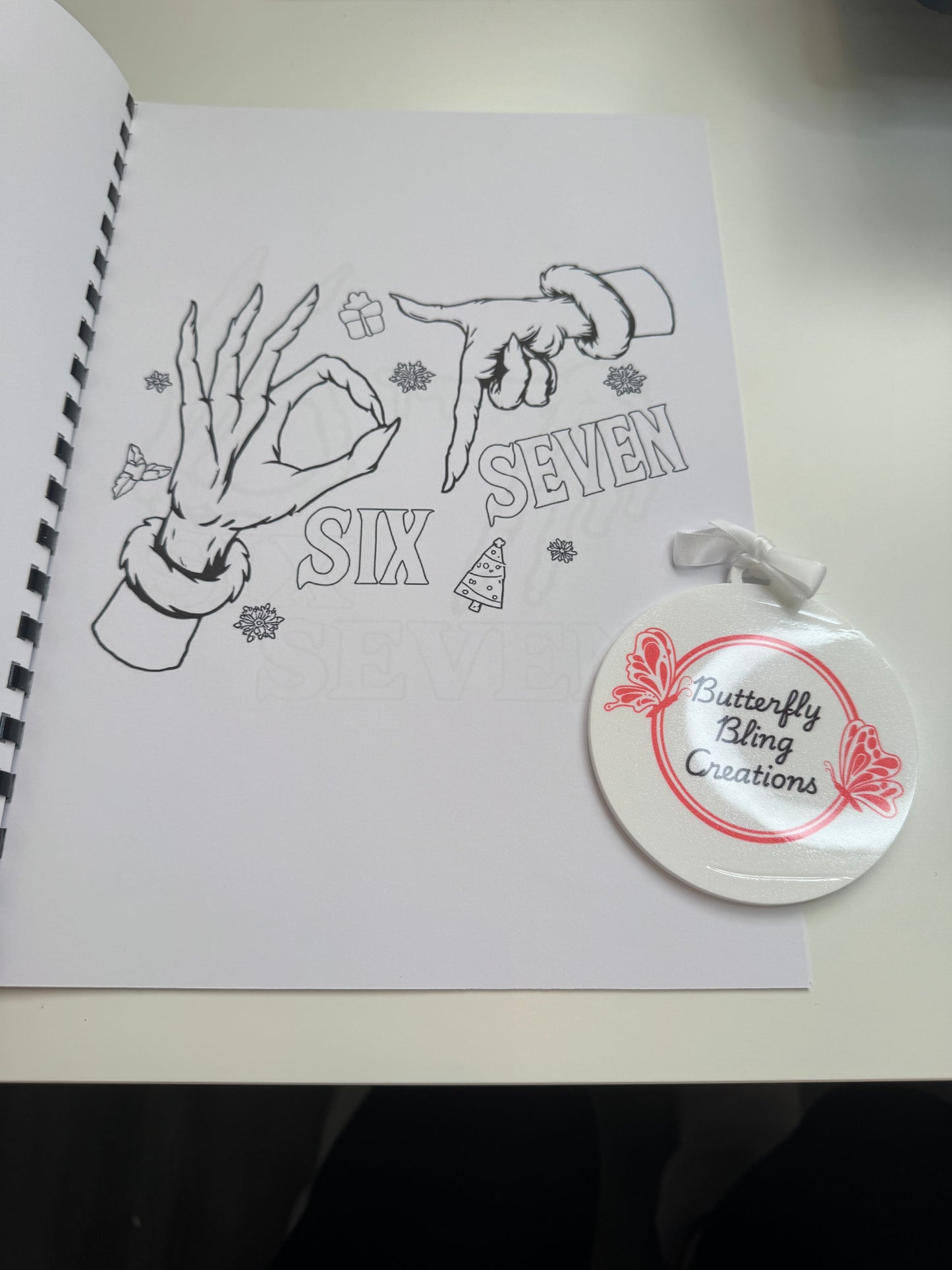 6/7 colouring book 15 pages