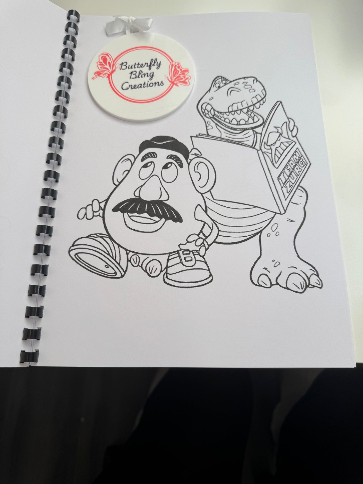 Toy Story colouring book